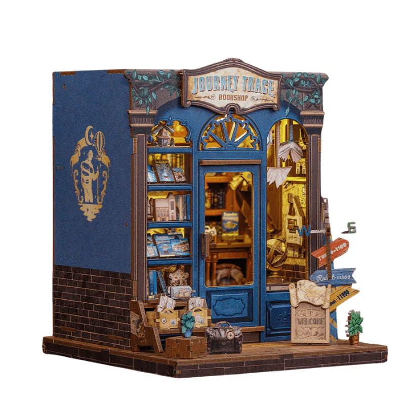 Miniatūra māja book nook vasara fejas dāvana diy