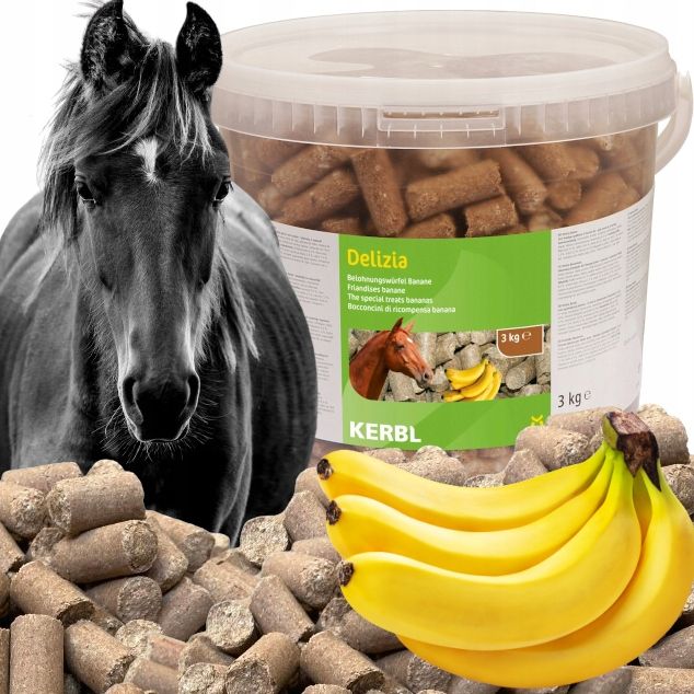  Saldainis arkliui skanėstai skanėstai kerbl delizia classic saldymedis 3kg