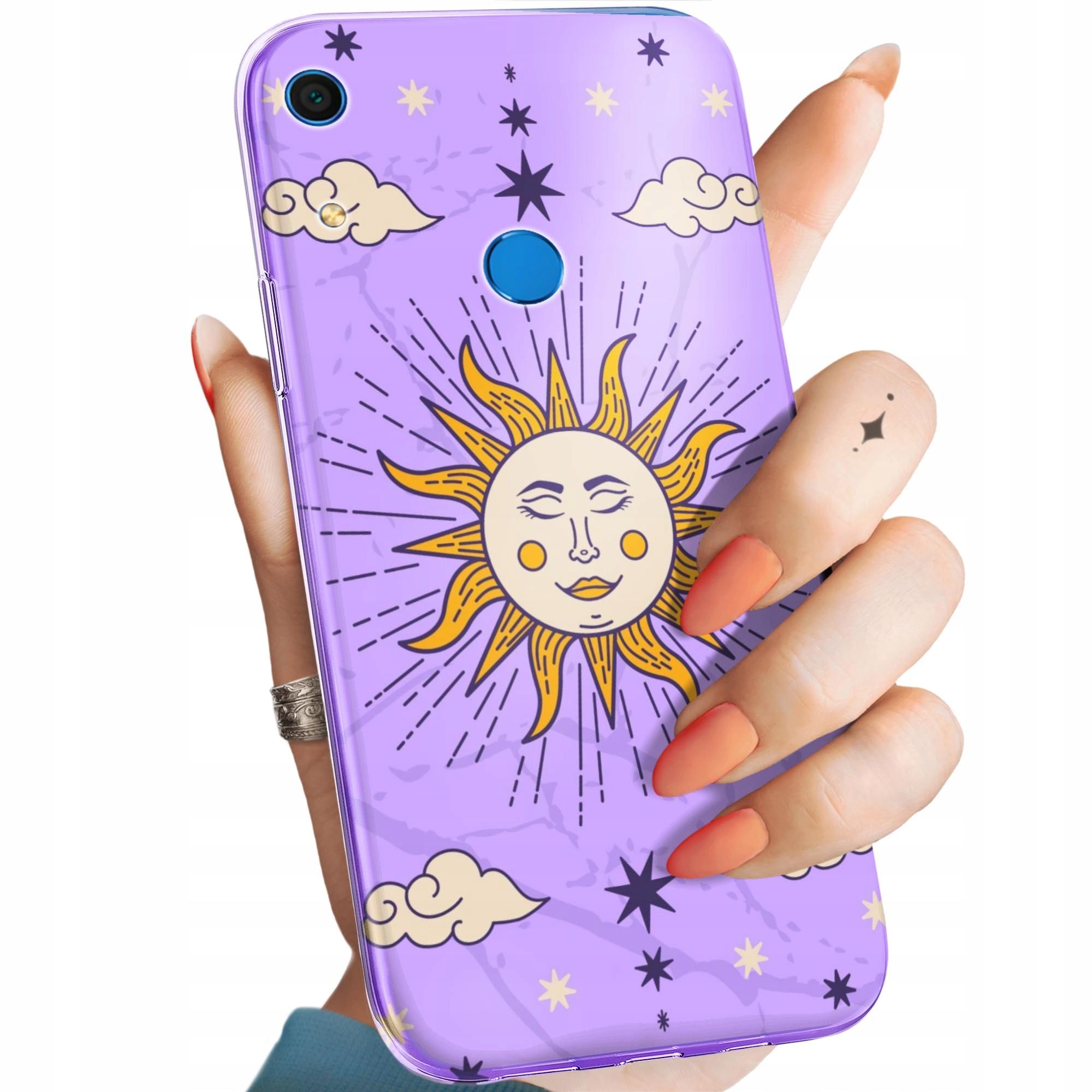  Fall huawei (englisch) y6s / y6 prim 2019 / ehre 8a muster art art déco lempicka case