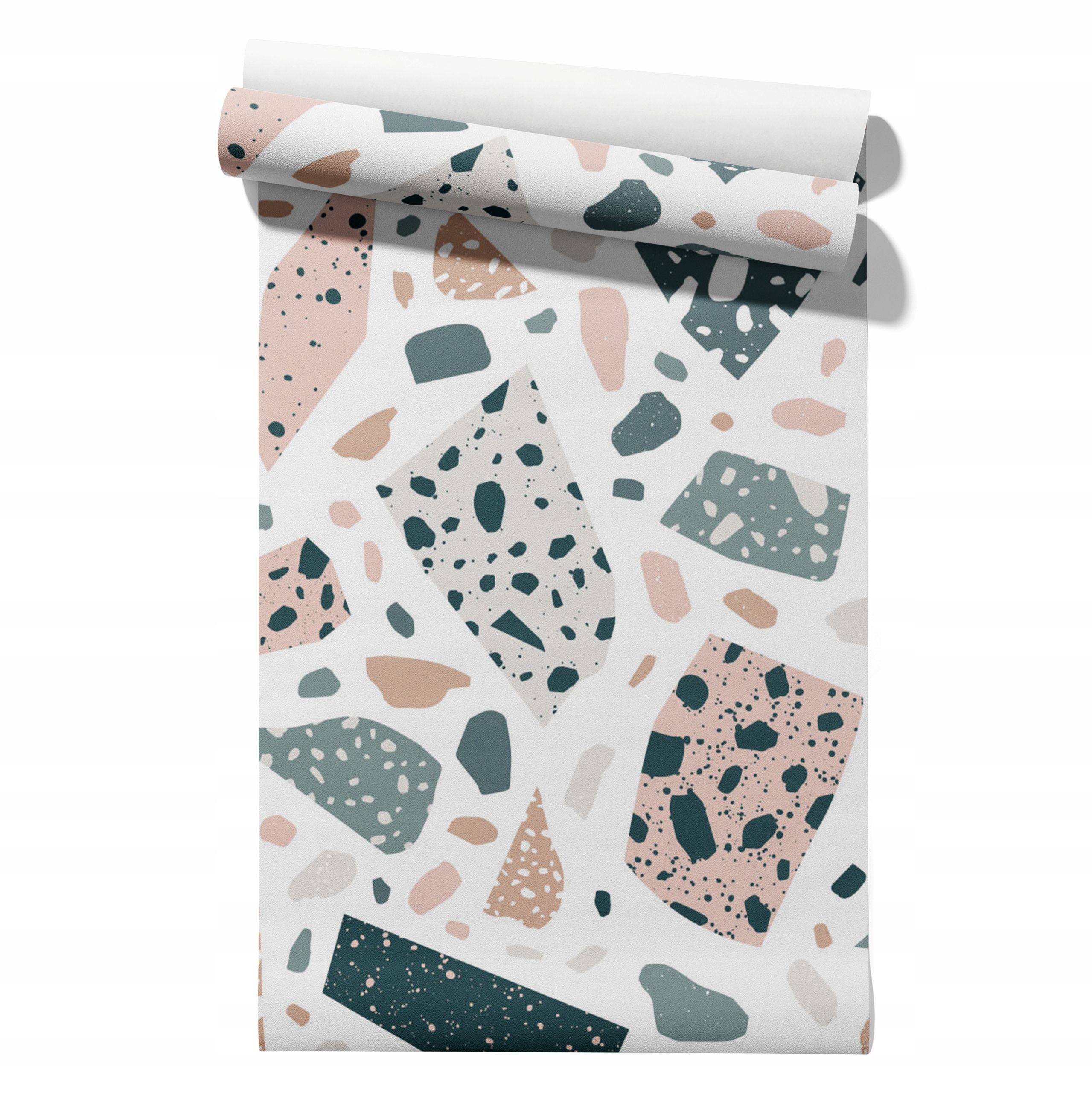  Wallpaper non-woven fabric pastel cherries wallpaper in a roll 50cm x 6,1mb