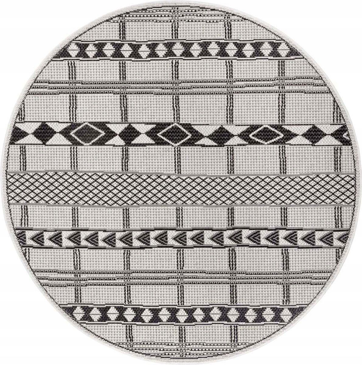  Round carpet for the living room 140cm , soft italian ,green creamy pattern mandala