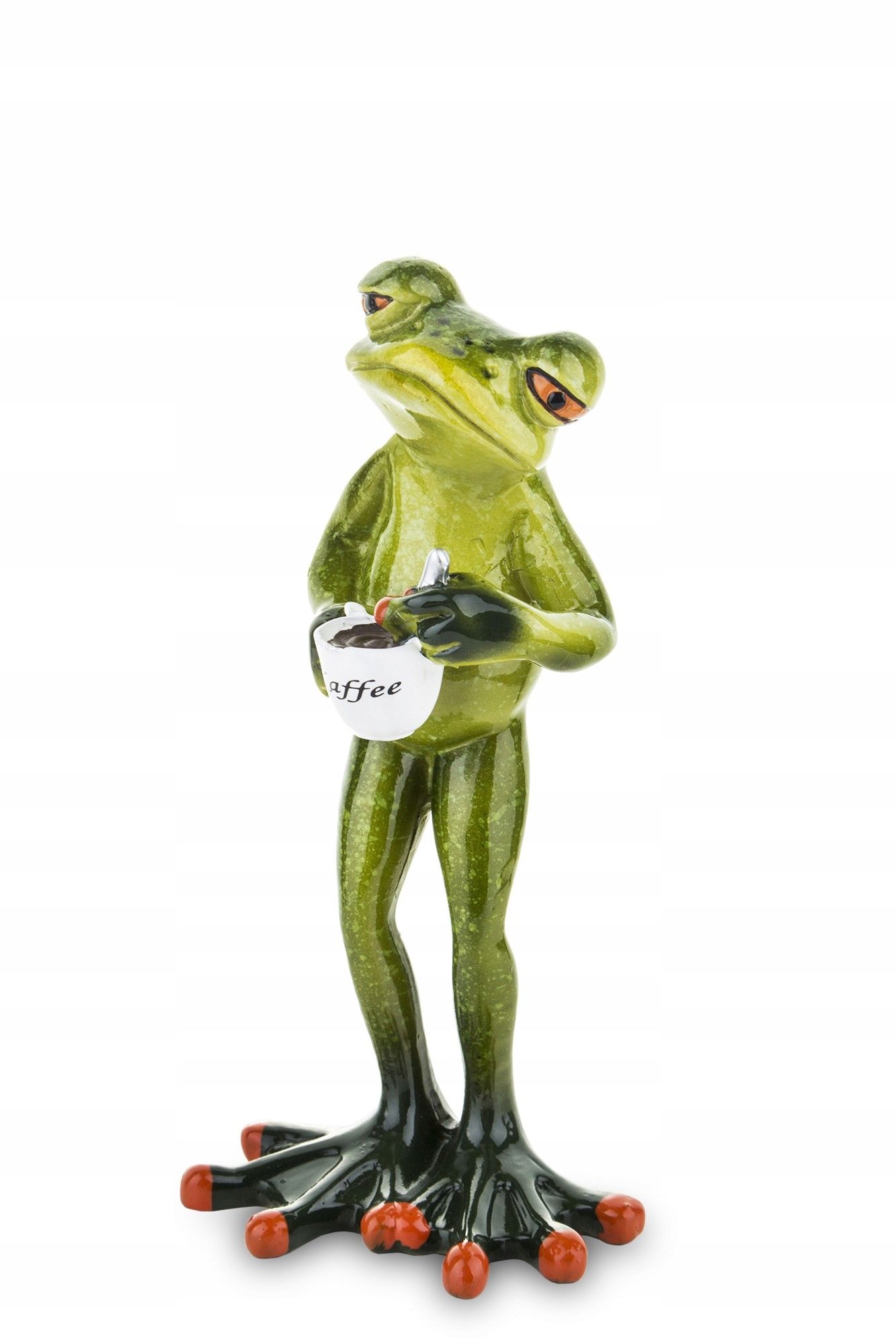  Figur frosch frosch auf rybach angler fischer geschenk