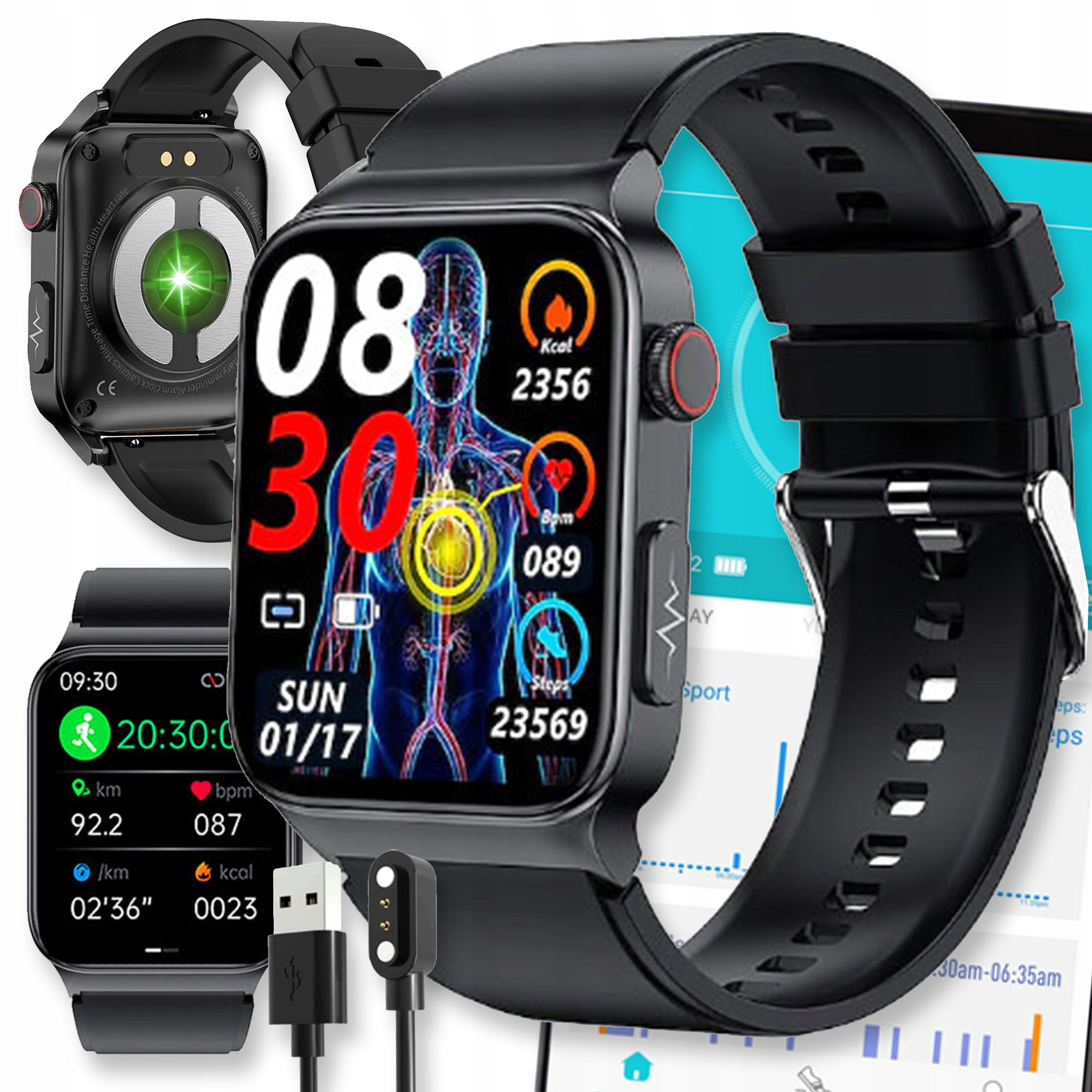  Chytré hodinky náramek na chytré hodinky atletický pro sport puls rozhraní bluetooth jízdní kolo