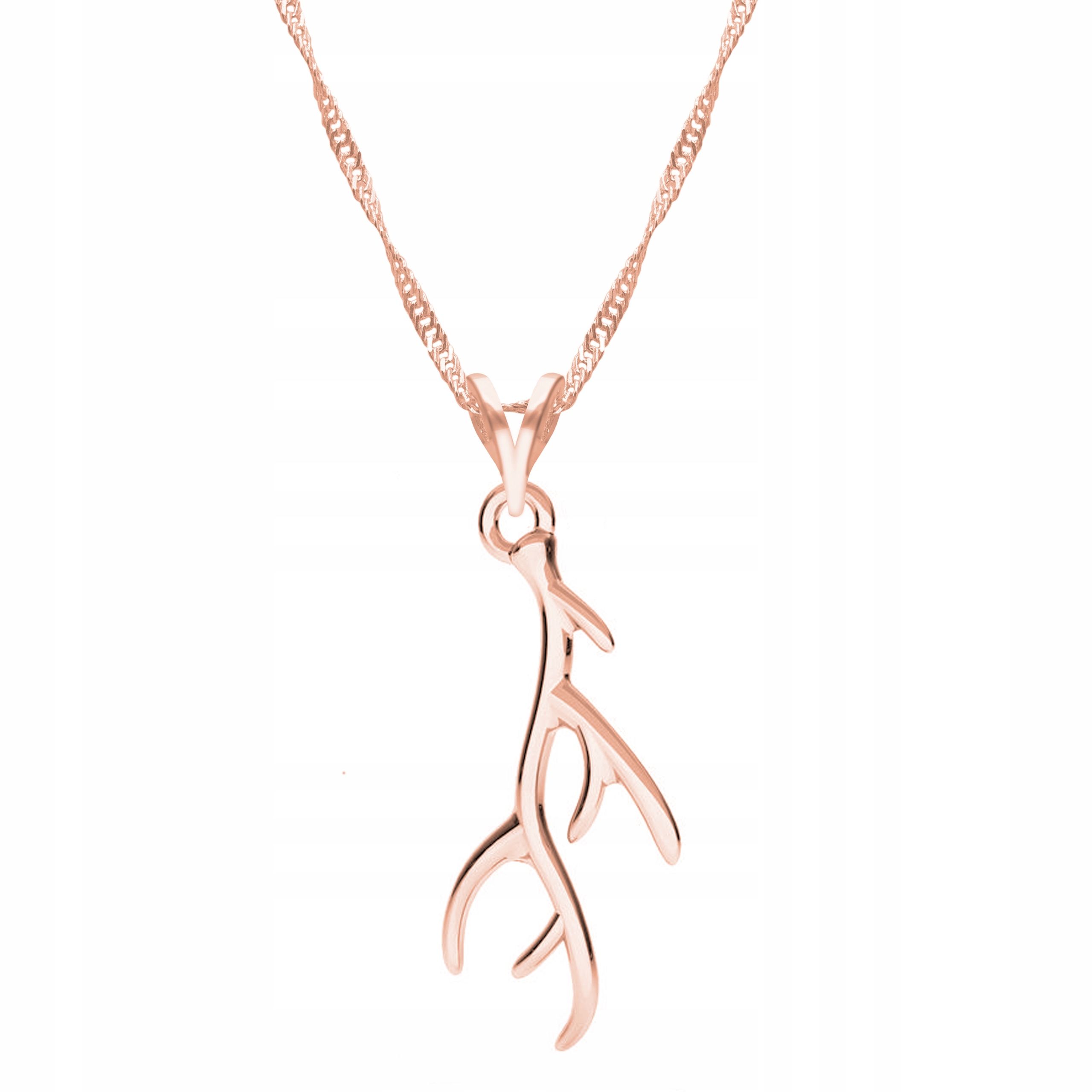  Goldkette halskette 925 mond hörner