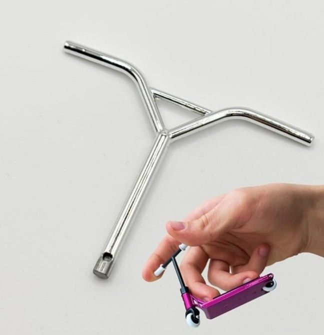 Kolesá s ložiská robiť tailwhip finger scooter, množina 2 počítač., black-white