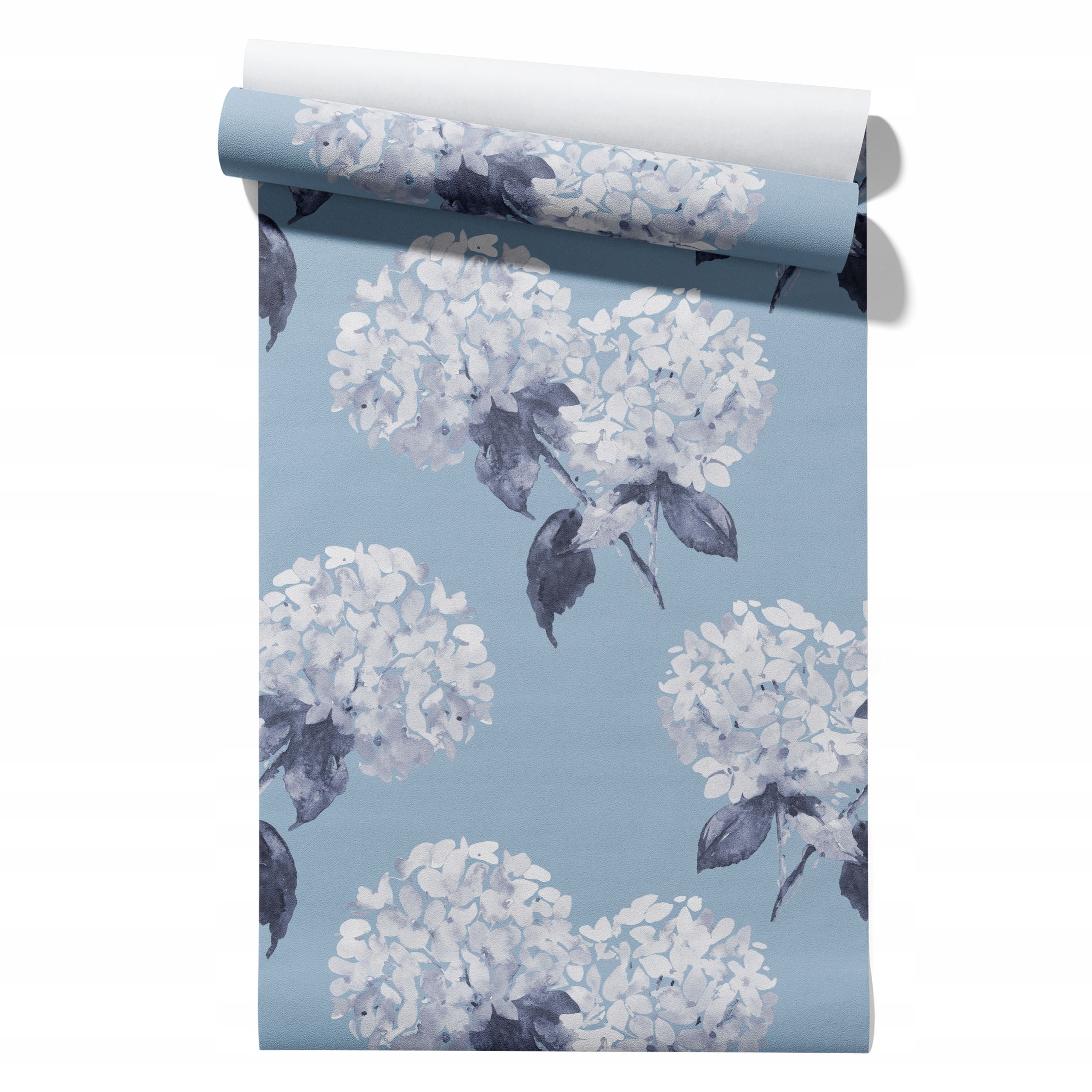  Wallpaper non-woven fabric pastel cherries wallpaper in a roll 50cm x 6,1mb