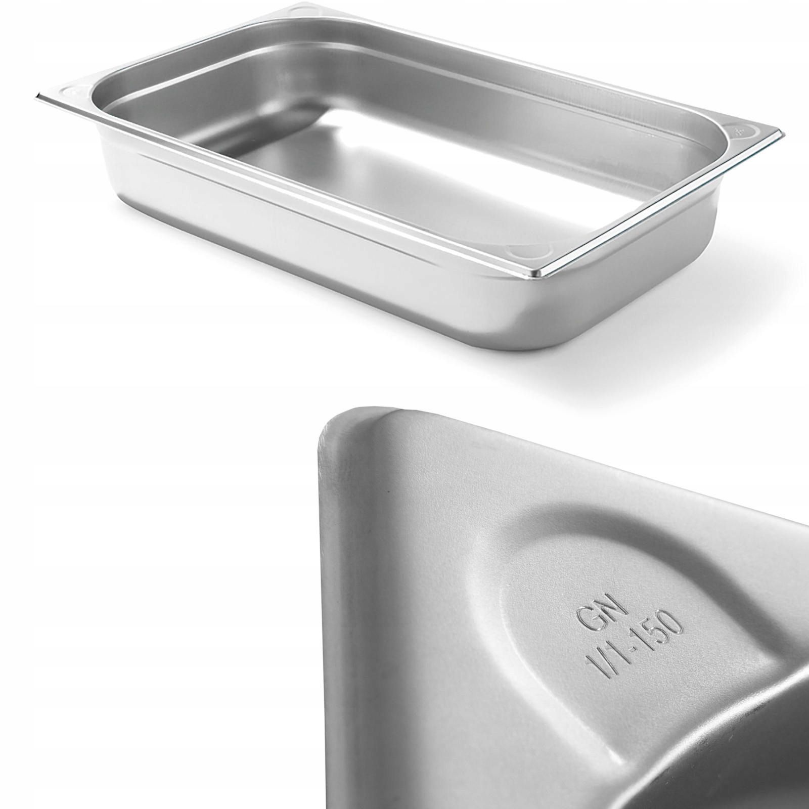  Gn konteineris 2/3 nerūdijantis plienas 150mm pietrowanie gastronominis į zmyware