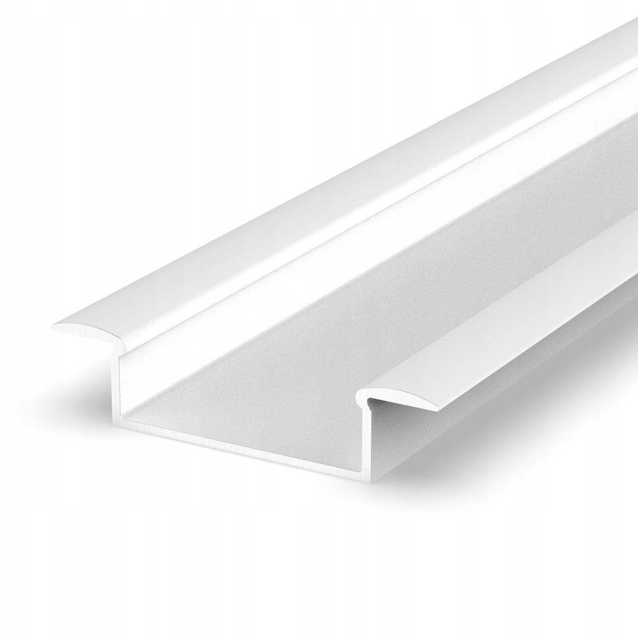  Profilis led alu wpust platus duo + gaubtas 2m juodas