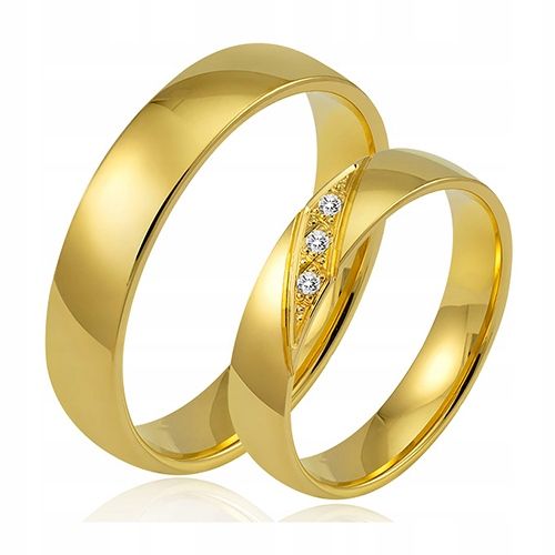 Goldene eheringe mit einem diamanten großartig preis für garnitur