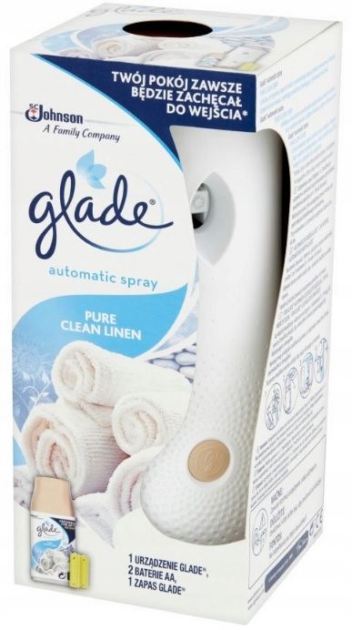  Glade automatic postrekovať zariadenie čistý clean linen