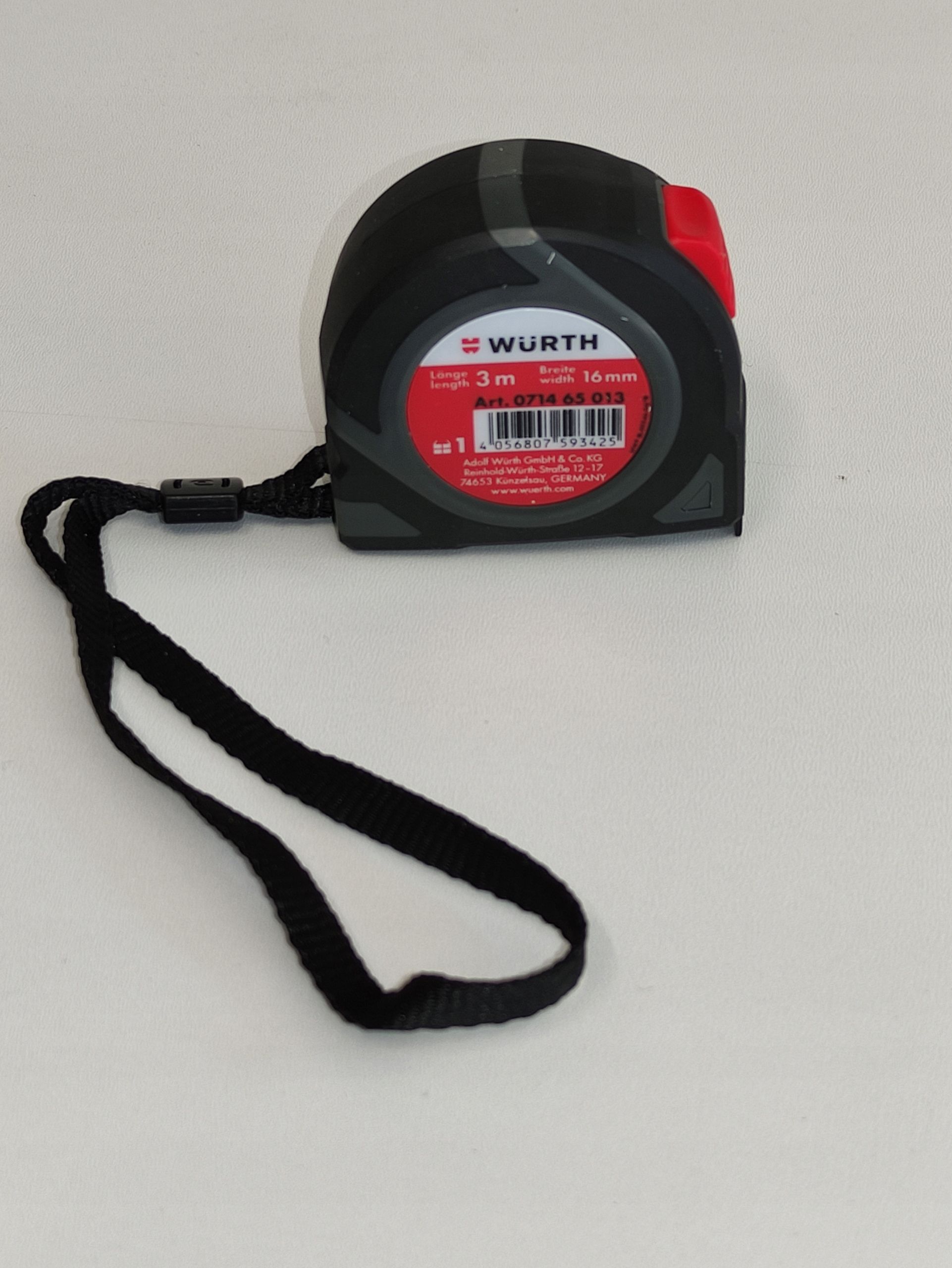  Měřicí páska wurth obal 8m-l25mm- 1c-pt18 071465 008