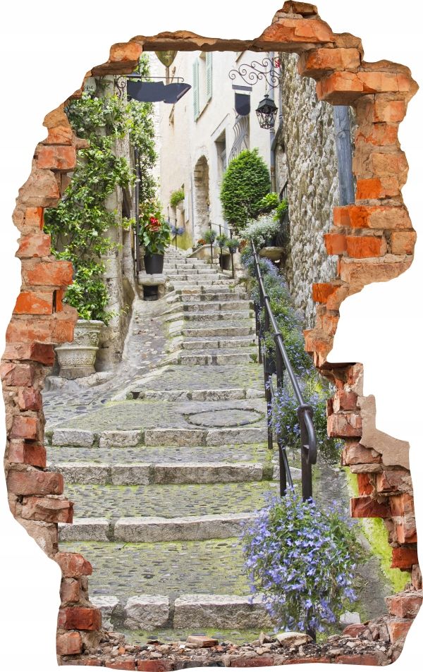  Sienas uzlīmes foto tapetes caurums 688 daba