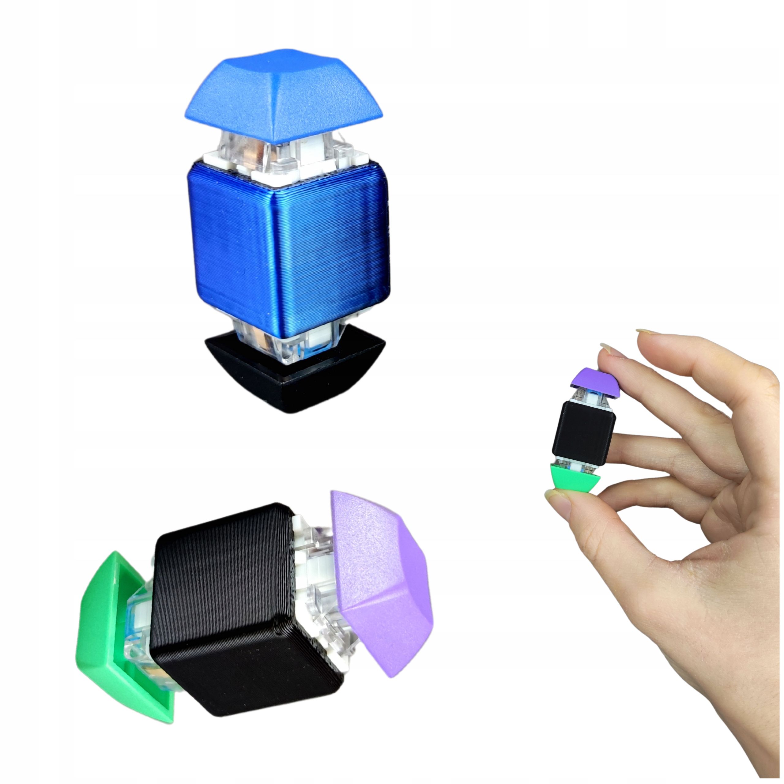  Antistresinis žaislas antistresinis fidget toys suaugusiųjų klikeris pakabukas