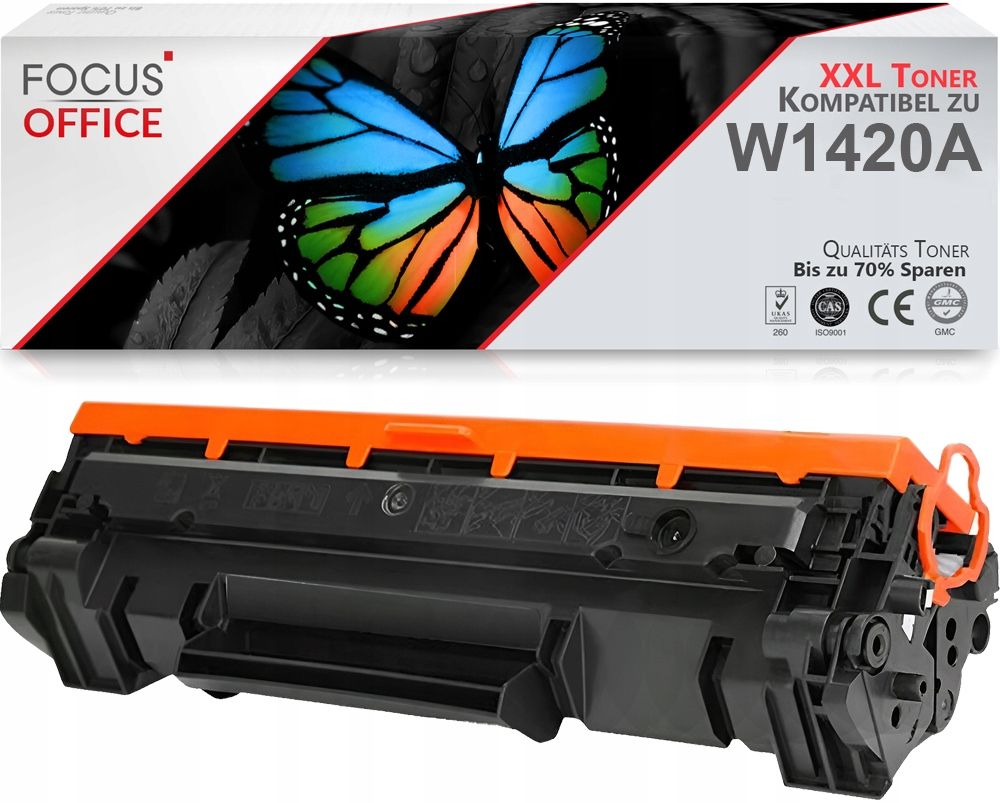  2x neuer toner xl 142a in hp laserjet m110w mfp m140w w1420a 142a mit chipem