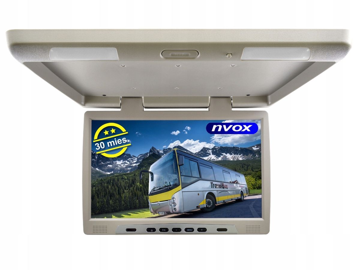  Nvox car monitor ceiling hanging lcd 20 " inches led ir vga