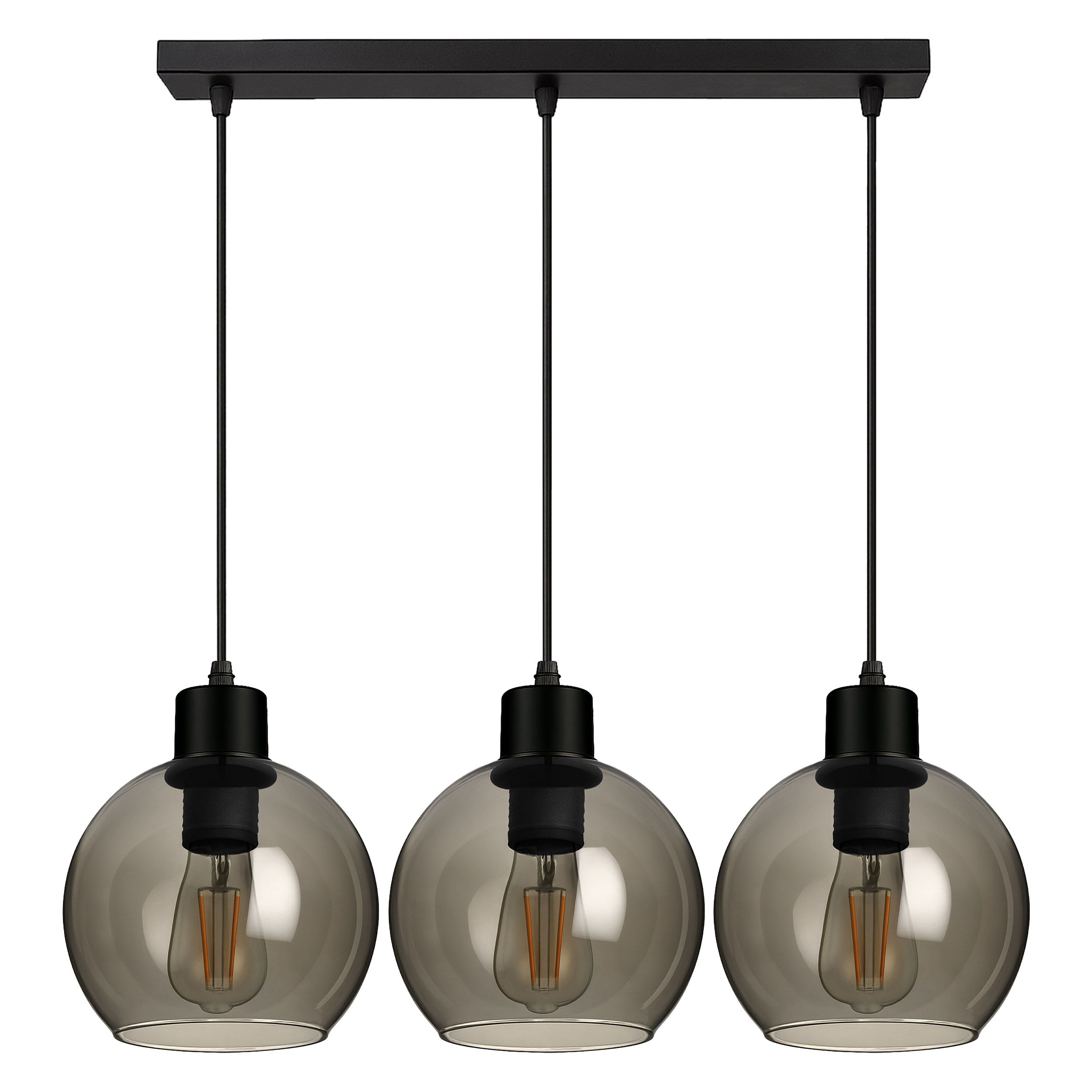  Ceiling lamp hanging led lamp ceiling glass e27 modern for the living room