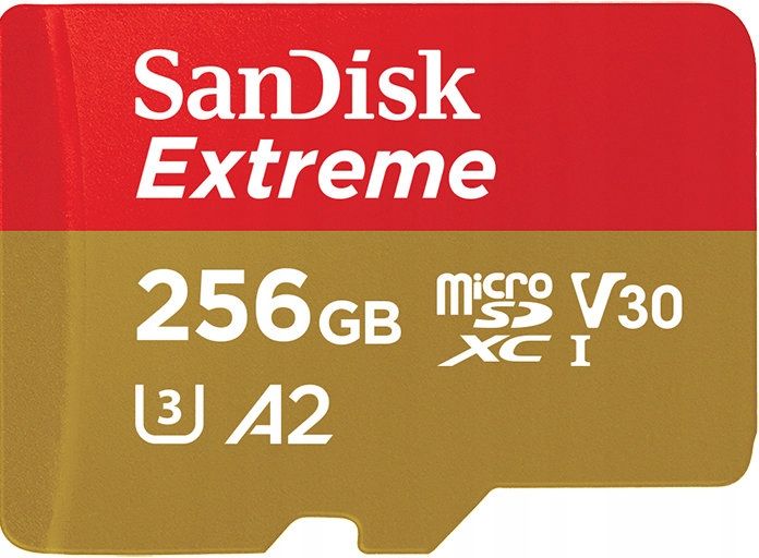  Sandiskas micro sdxc extreme 128gb 190mb/s u3 v30 a2