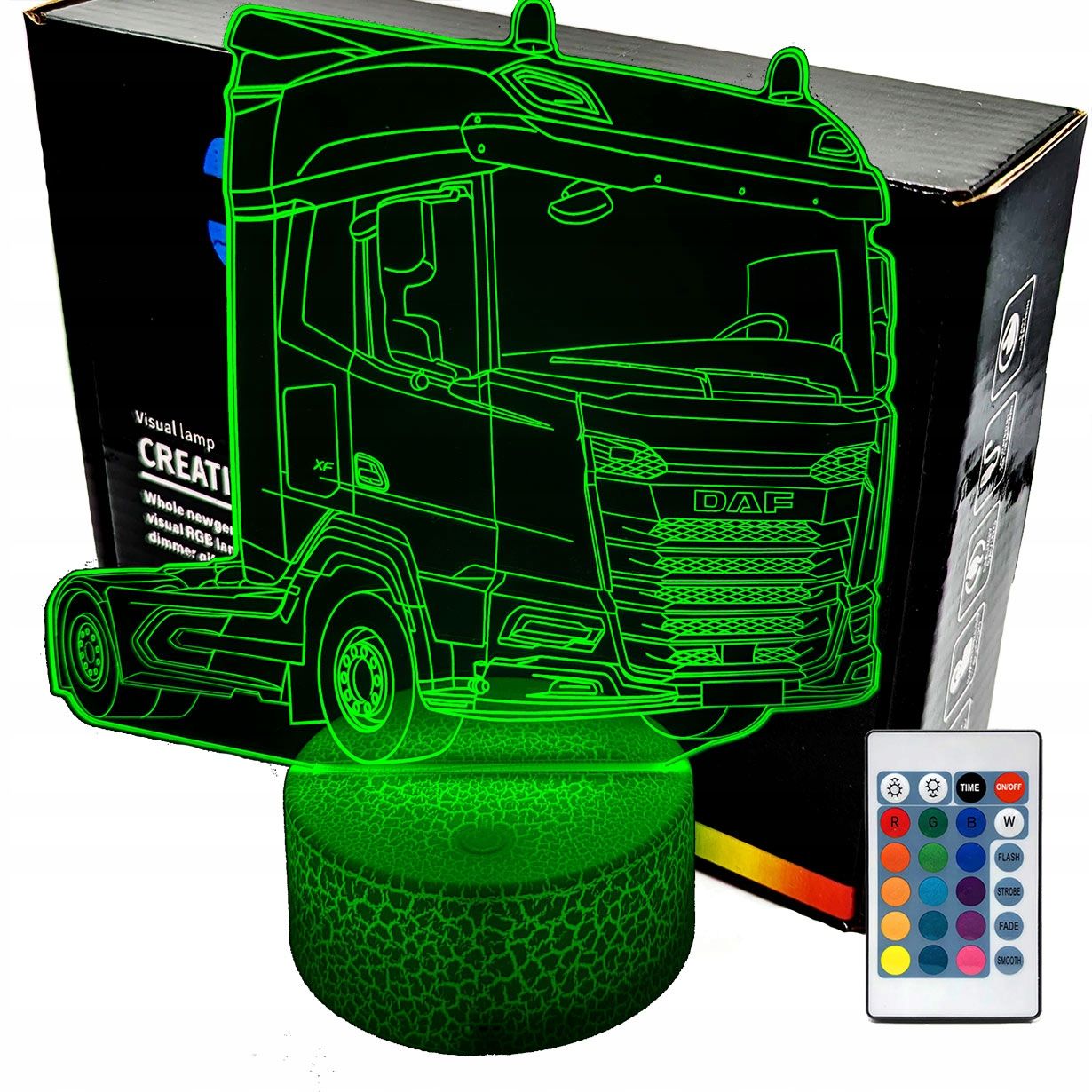  3d naktinė lemputė lempų daugiaspalvis
