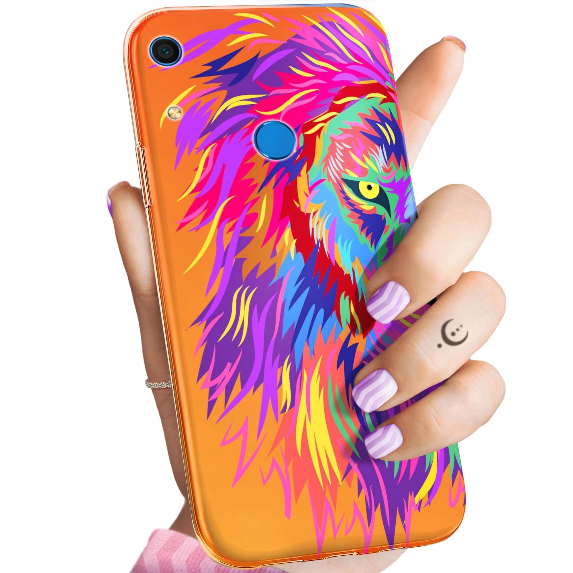  Fall huawei (englisch) y6s / y6 prim 2019 / ehre 8a muster art art déco lempicka case