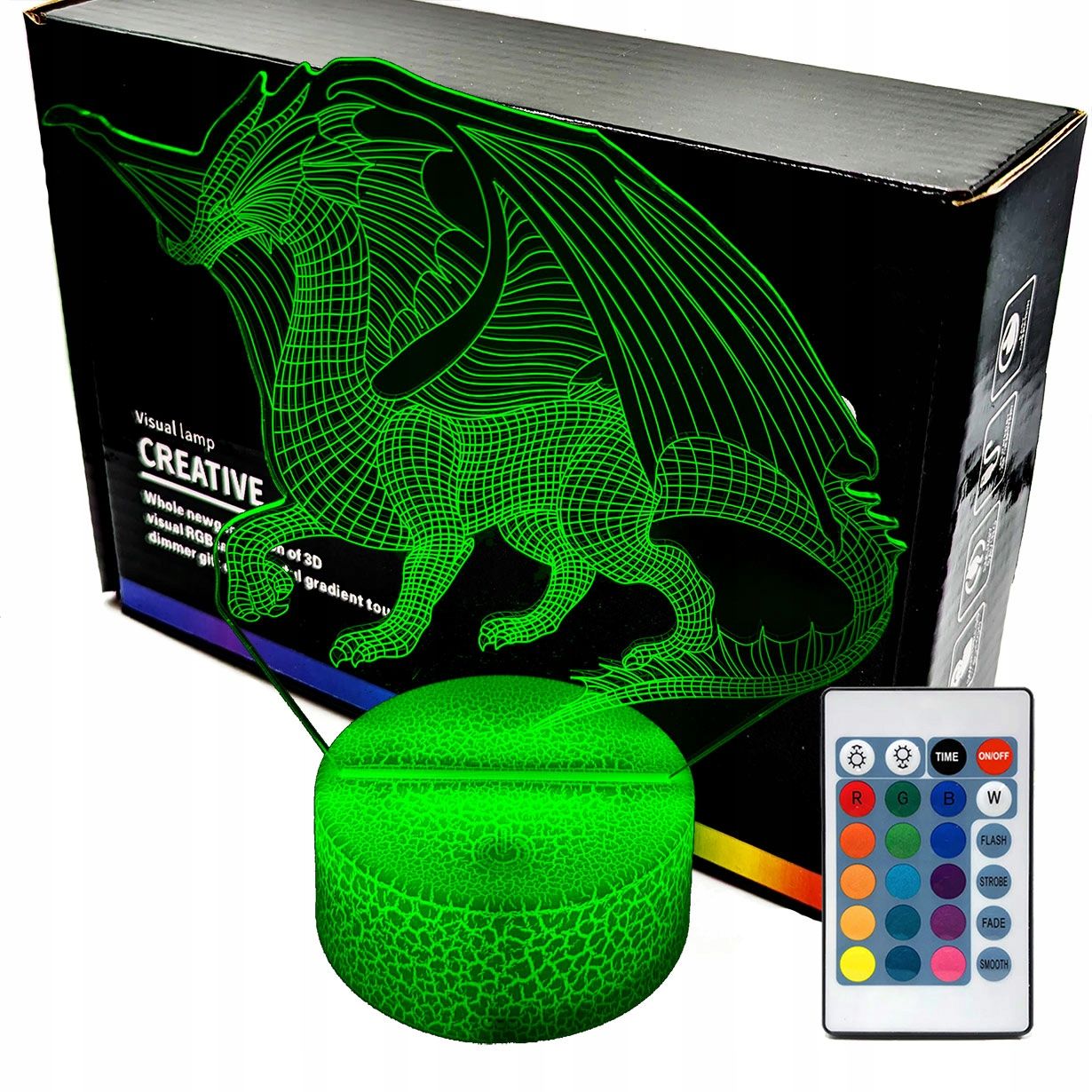  3d naktinė lemputė lempų daugiaspalvis