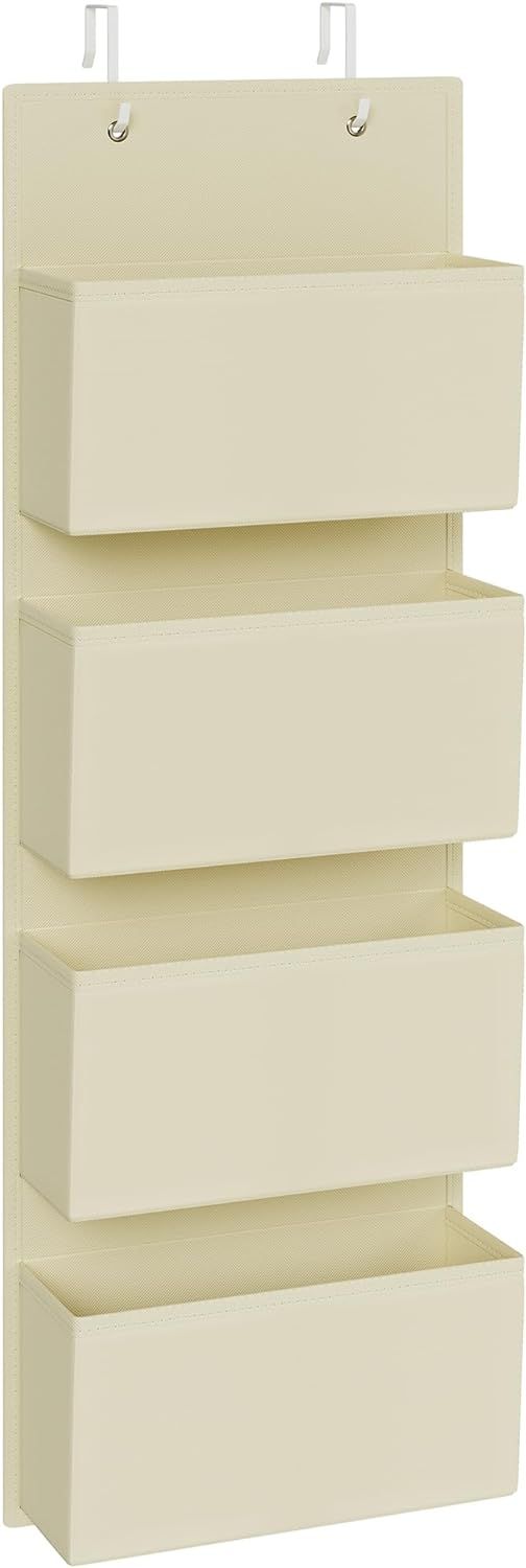  Hanging shelf with 4 partitions organizer on the door 12x33,5x100 cm