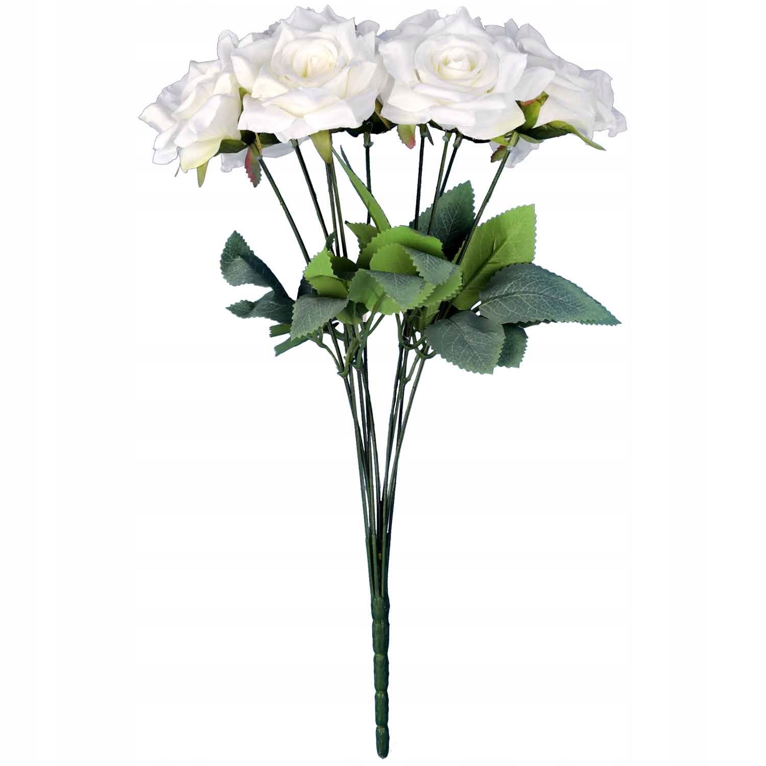 Kytice 9 veľkosť 48 cm ružový umelé kvety roze ako nažive do vázy