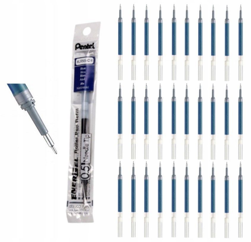  Pentel-mine energel lrn5 blau 0,5 mm 15 pcs. bln75 bln115 bln105