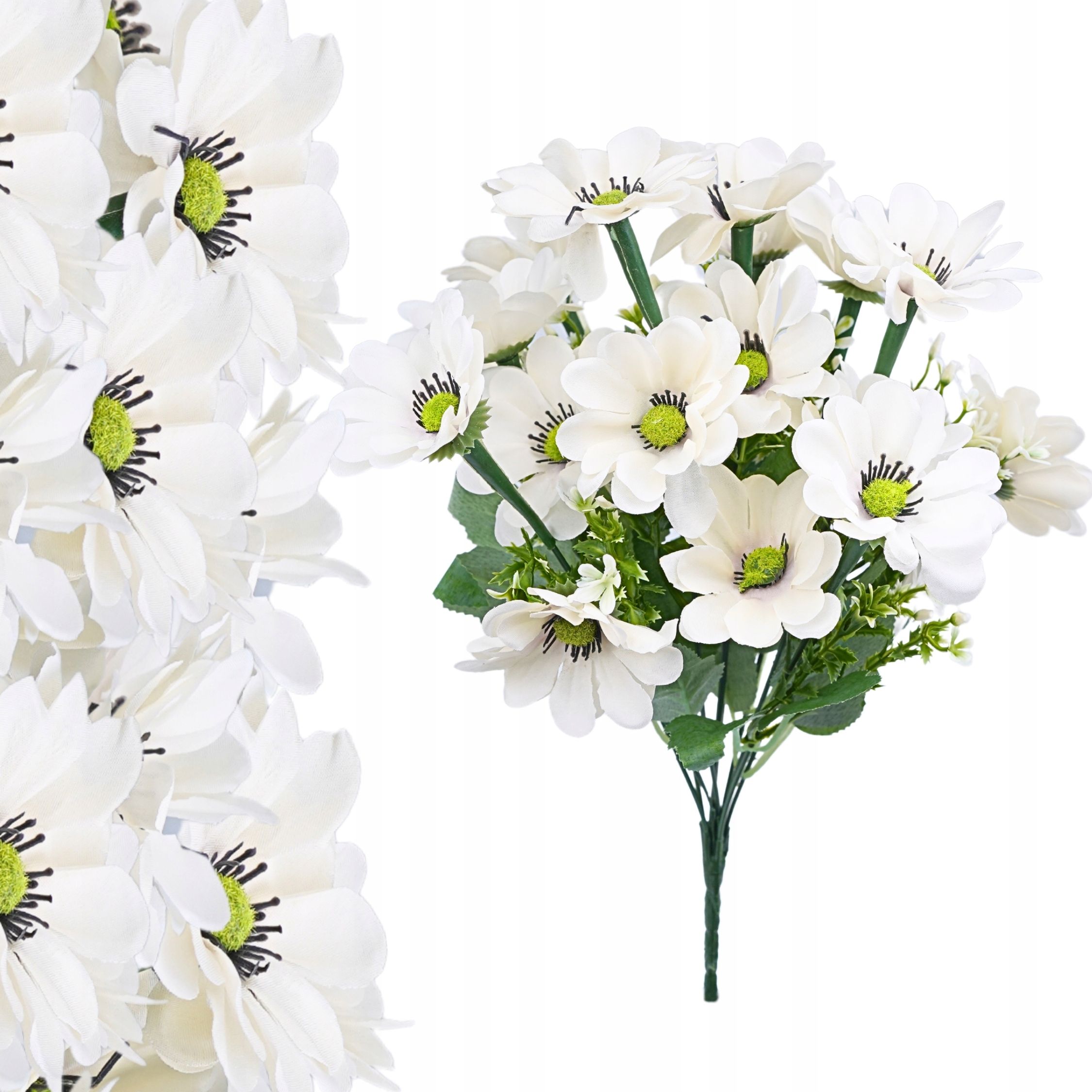  Mākslīgais zieds orhideja zars dekoratīvs rotājums florists pik 62cm