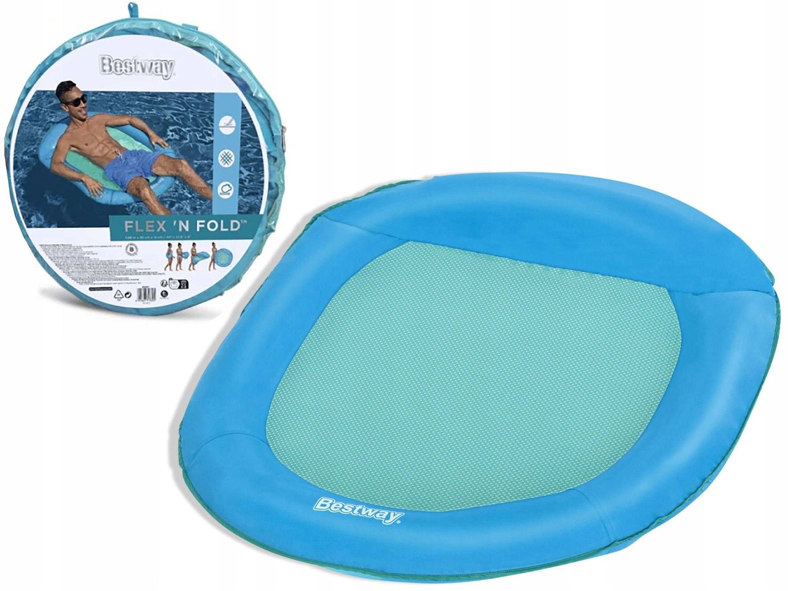  Bestway comfortable inflatable mattress dp for swimming volleyball bottom 171/94 cm