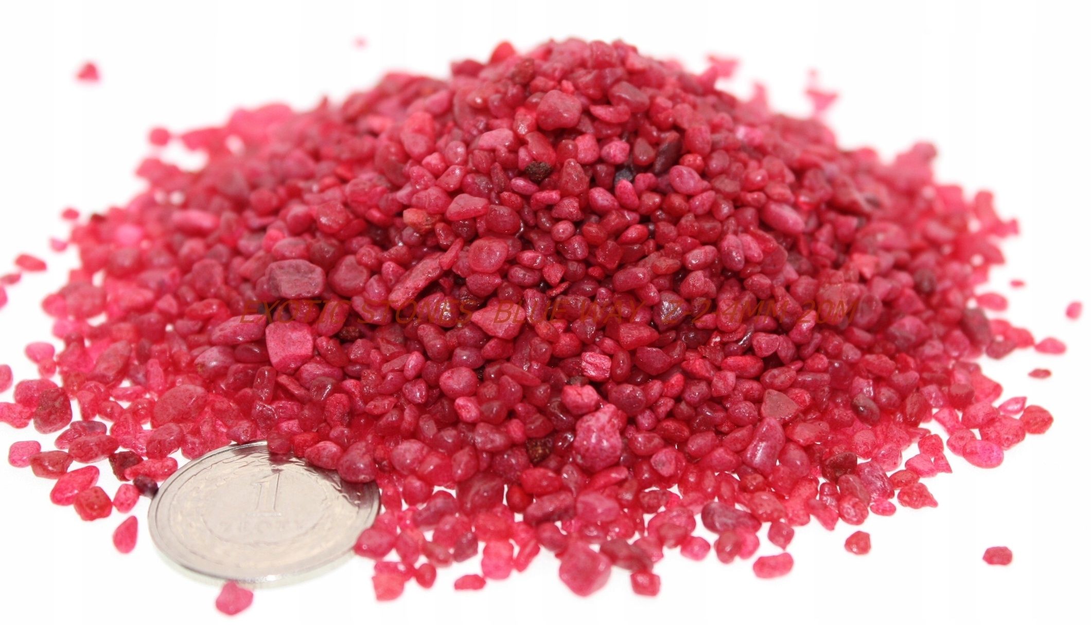  Akmenukai dekoratyvinis žvyras dekoratyvinis perlų šampano spalvos bet kokia spalva 0,5 kg