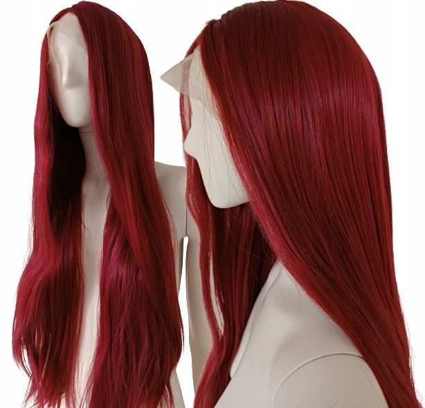  Paruka lace přední burgundské červená barva poison ivy