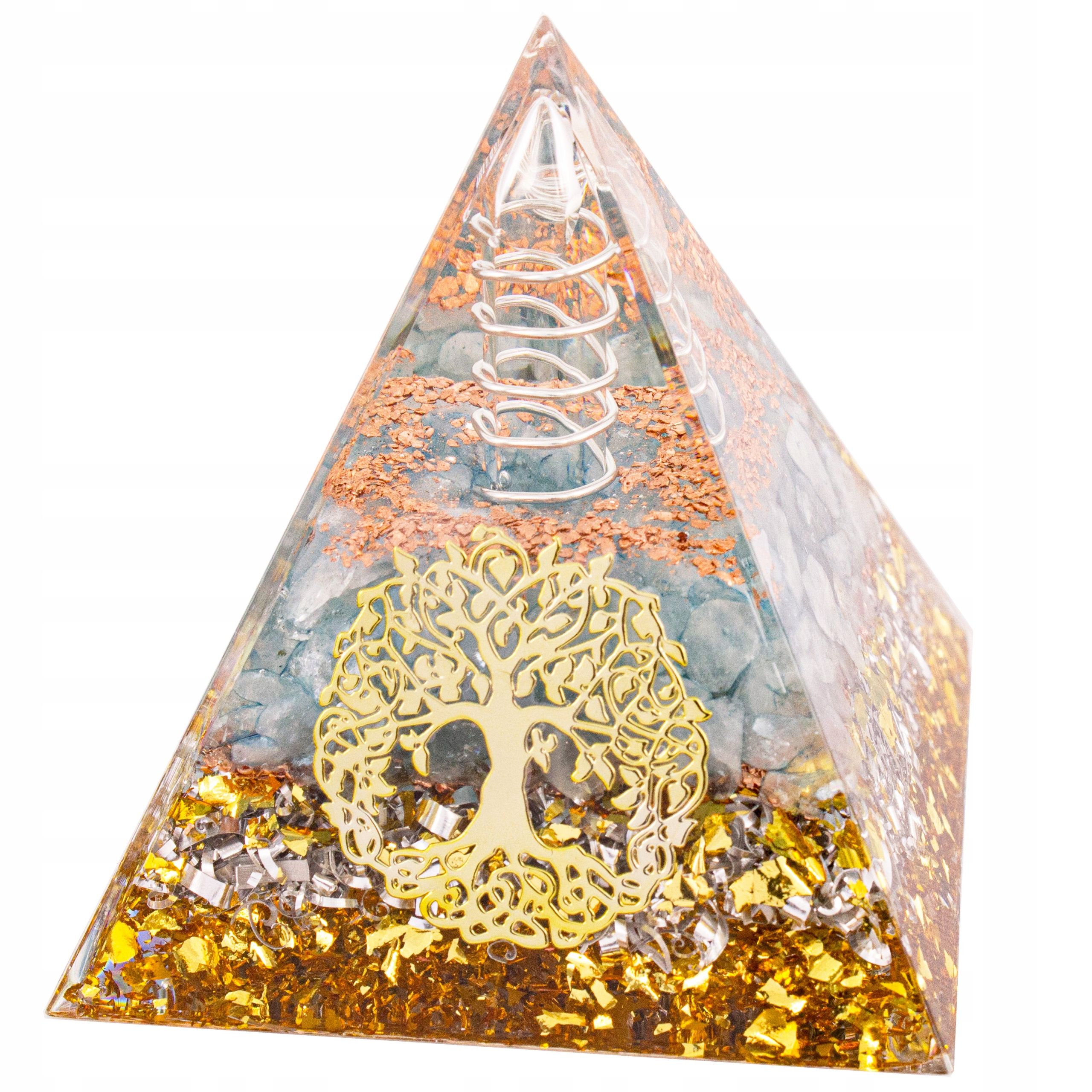  Pyramide orgonit amethyst lazuryt oliwin tigerauge feng shui chakren 5cm