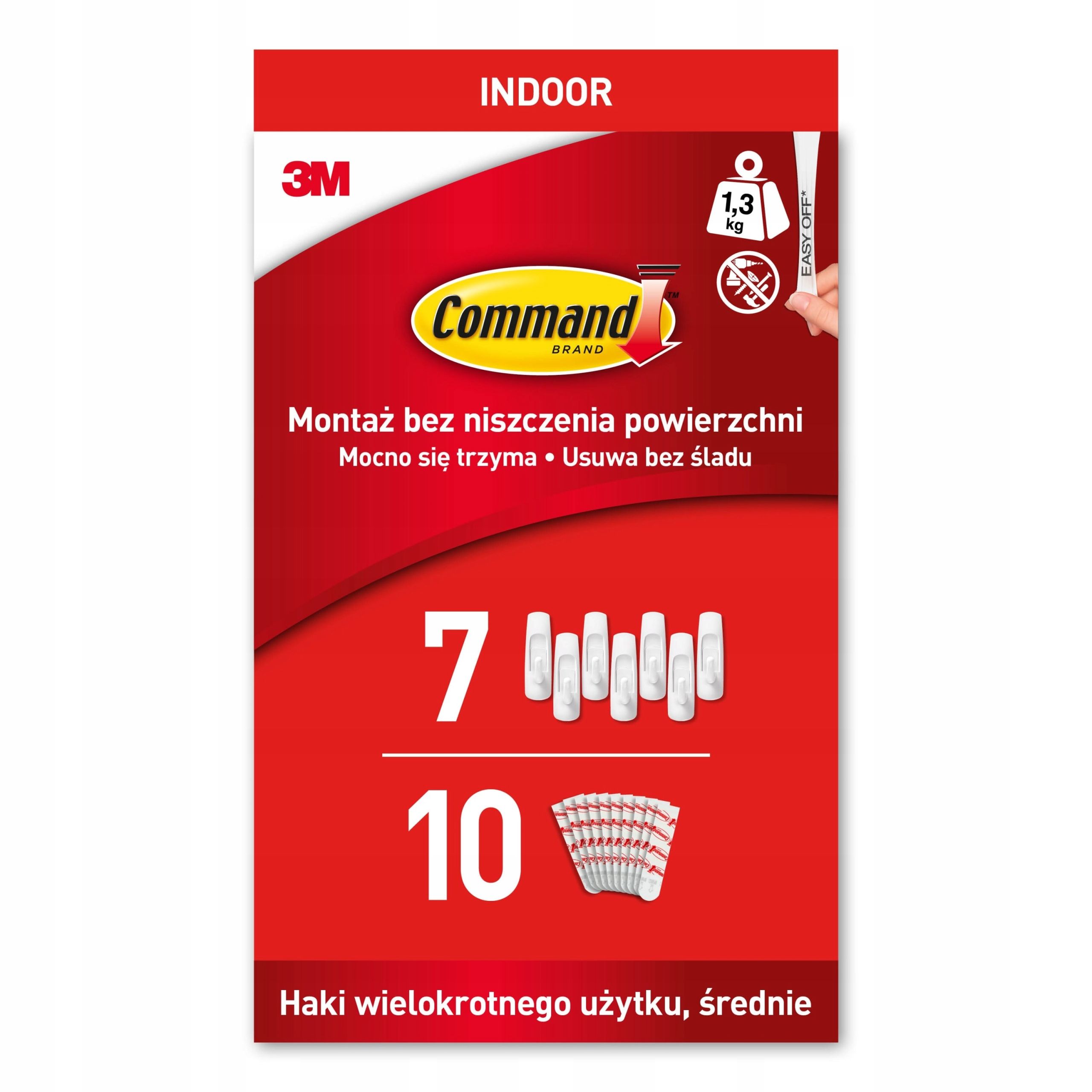 Pavēlēt āķis dekoratīvs balts bēšs zaudējumiem uz 1,3kg, 6 datoriem. + 9 siksnas