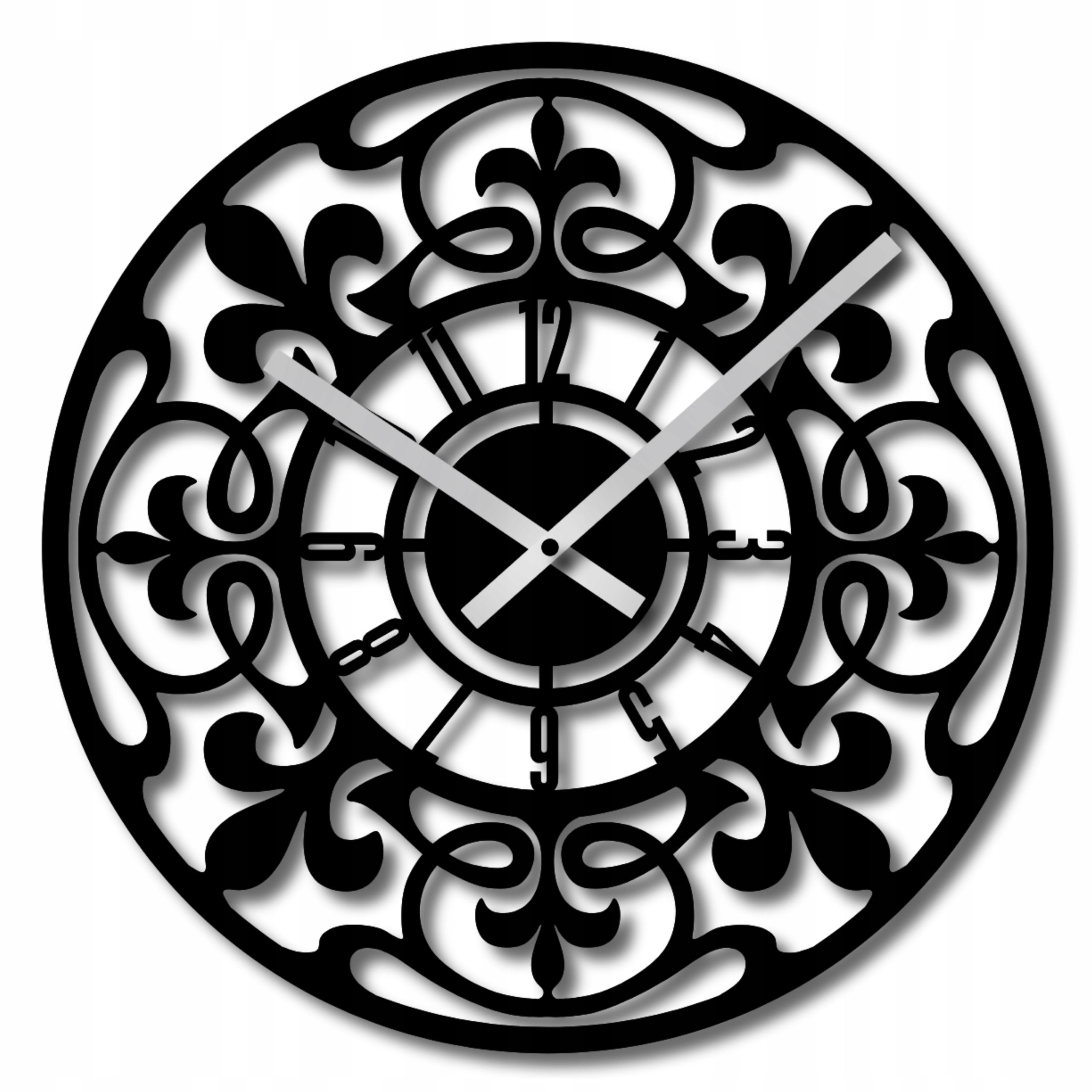  Wall clock 60 cm clock on the wall big clock openwork classic big numbers