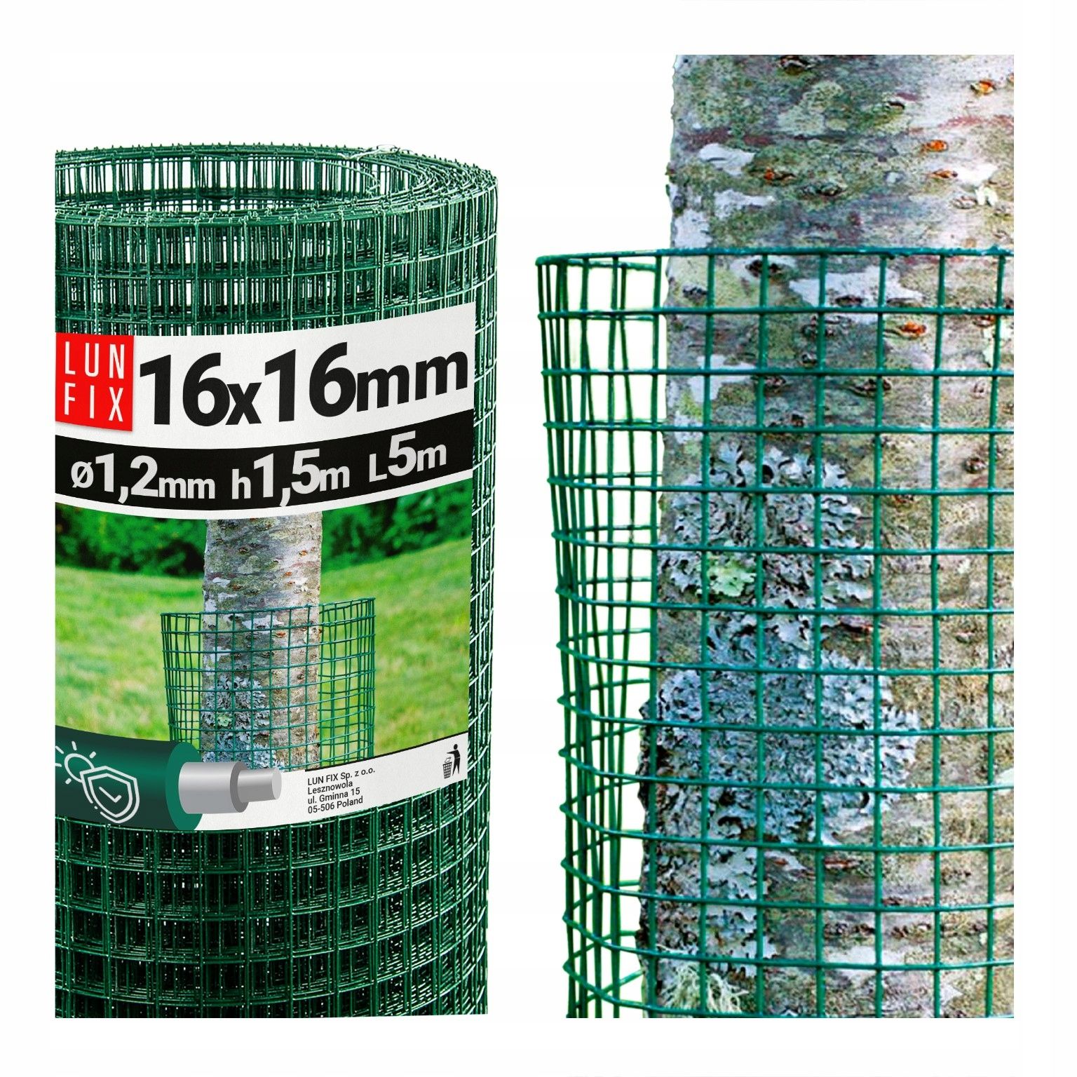 Mriežka podpora rastlín 60 cm ochrana kríky klabow kov zelený 10mb