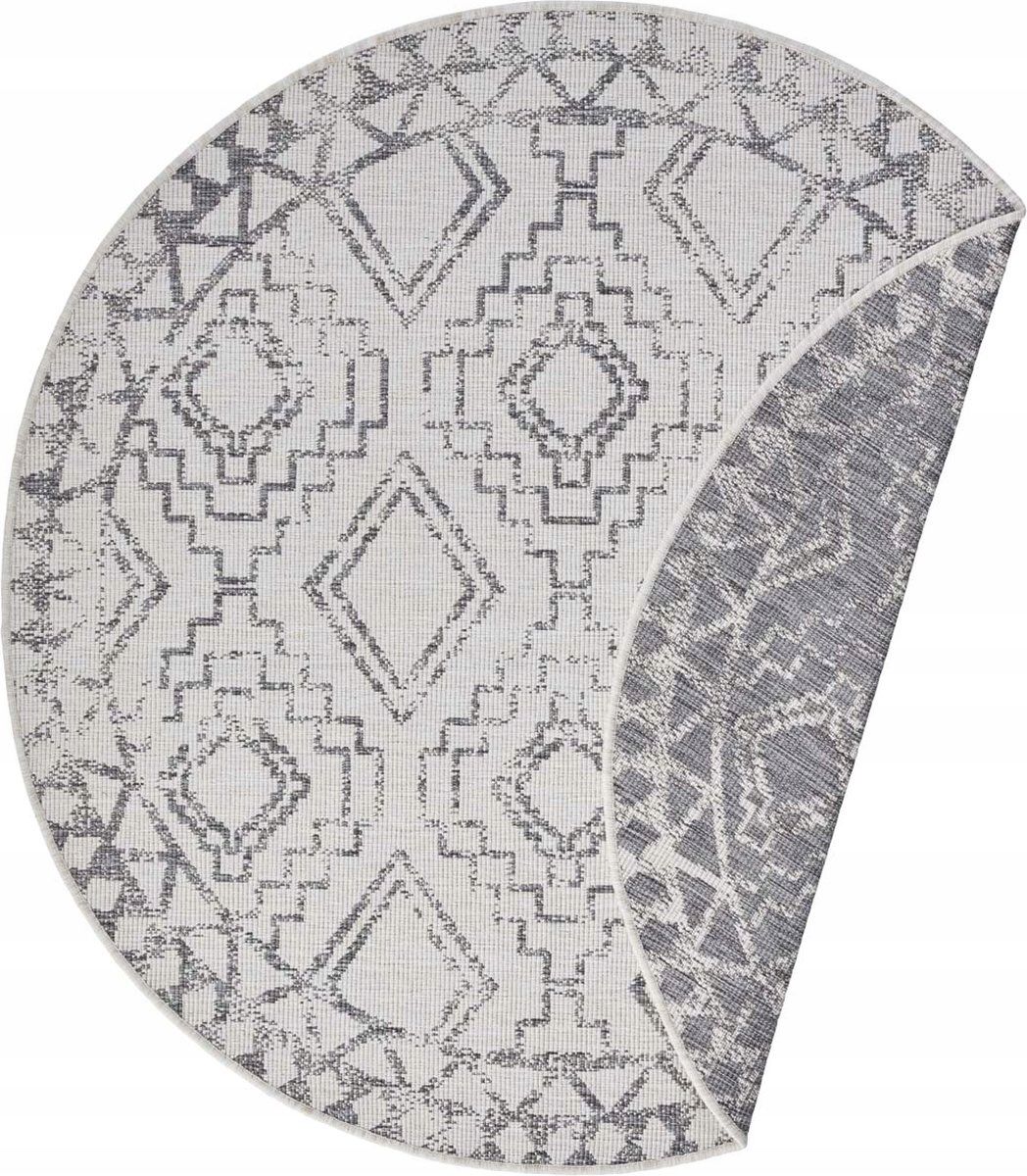  Round carpet for the living room 140cm , soft italian ,green creamy pattern mandala