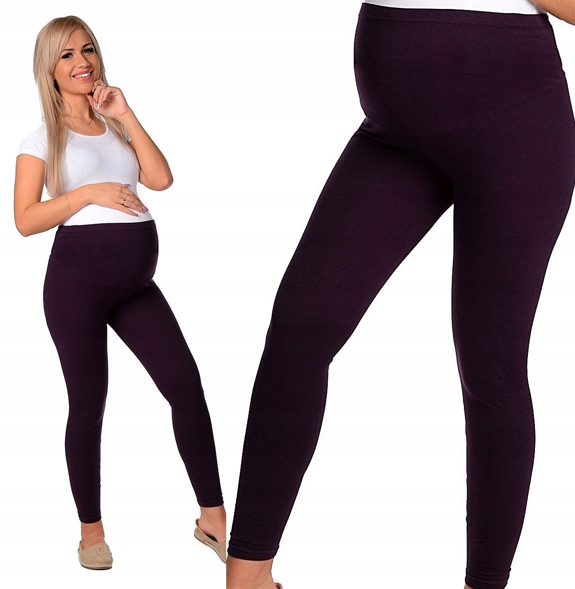  Leggings for pregnant women gaiters with on the plate cotton l/40