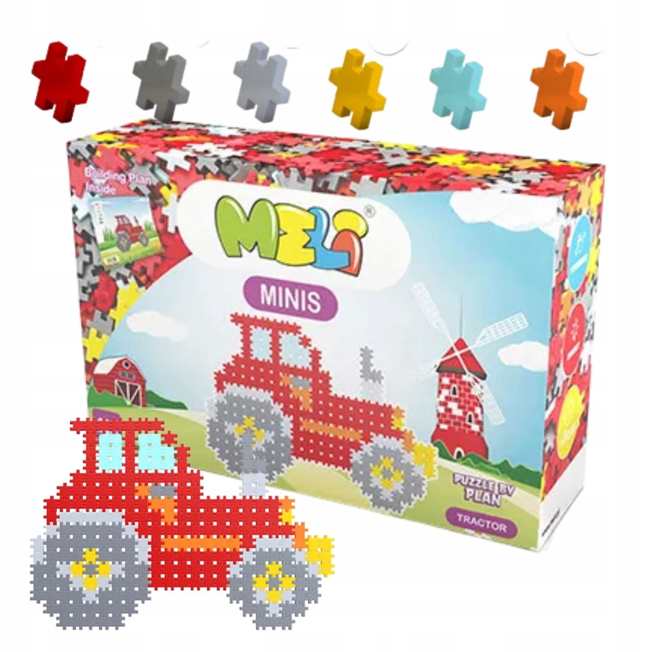  Bausteine mini waffeln meli minis edu buntstift größe 1400 pcs. mosaik