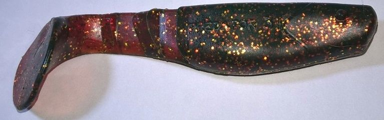  Manns predator 3,5cm geltonas su juodu grzbietem