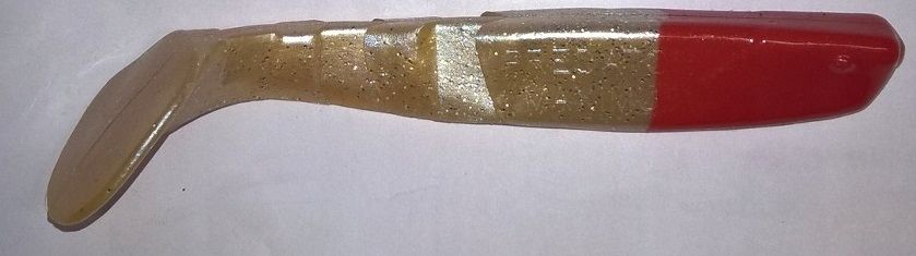  Manns predator 3,5cm geltonas su juodu grzbietem