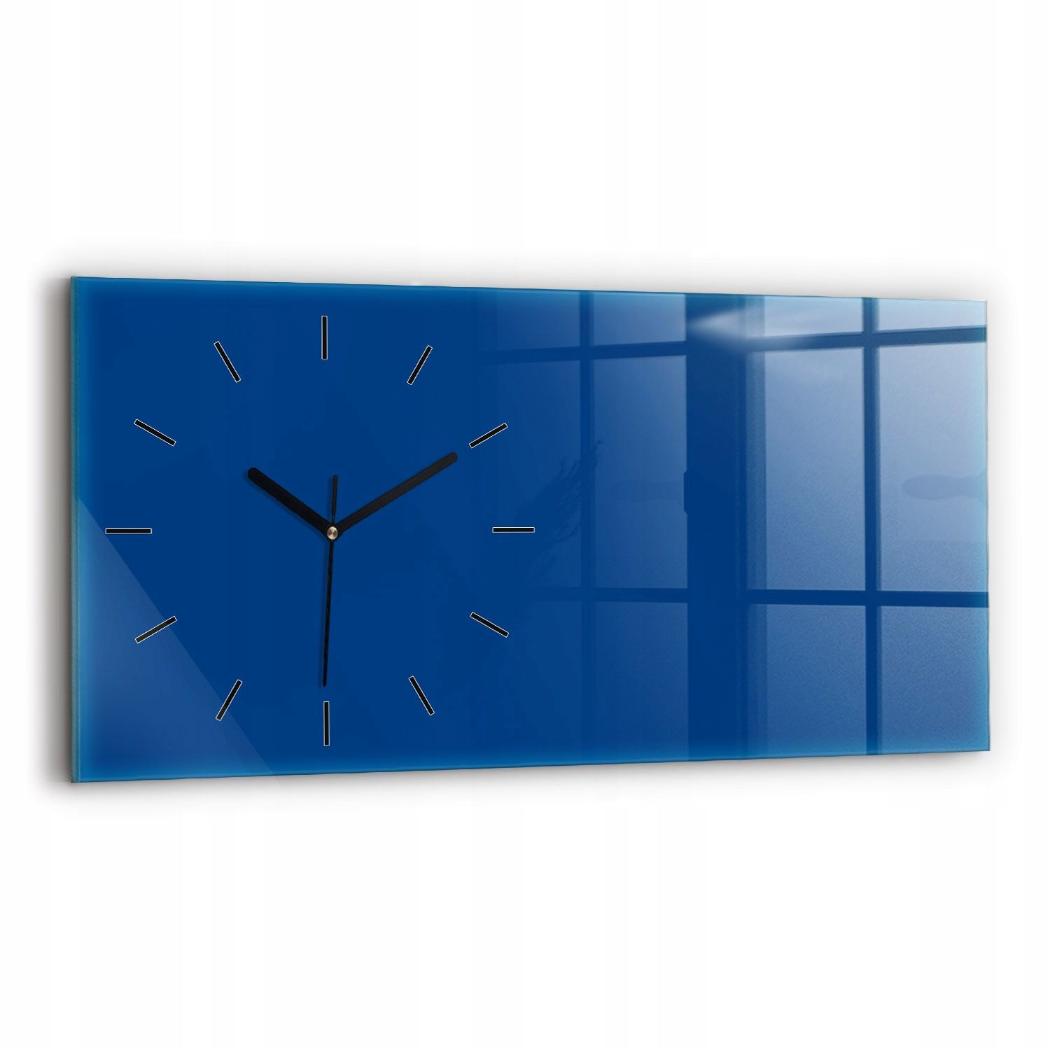  Apaļa pulkstenis glāze dekoratīvs ar grafikas krāsu zaļš fi30 cm