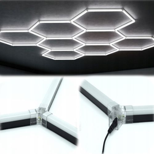  Led panelė idealed baltos spalvos juodas