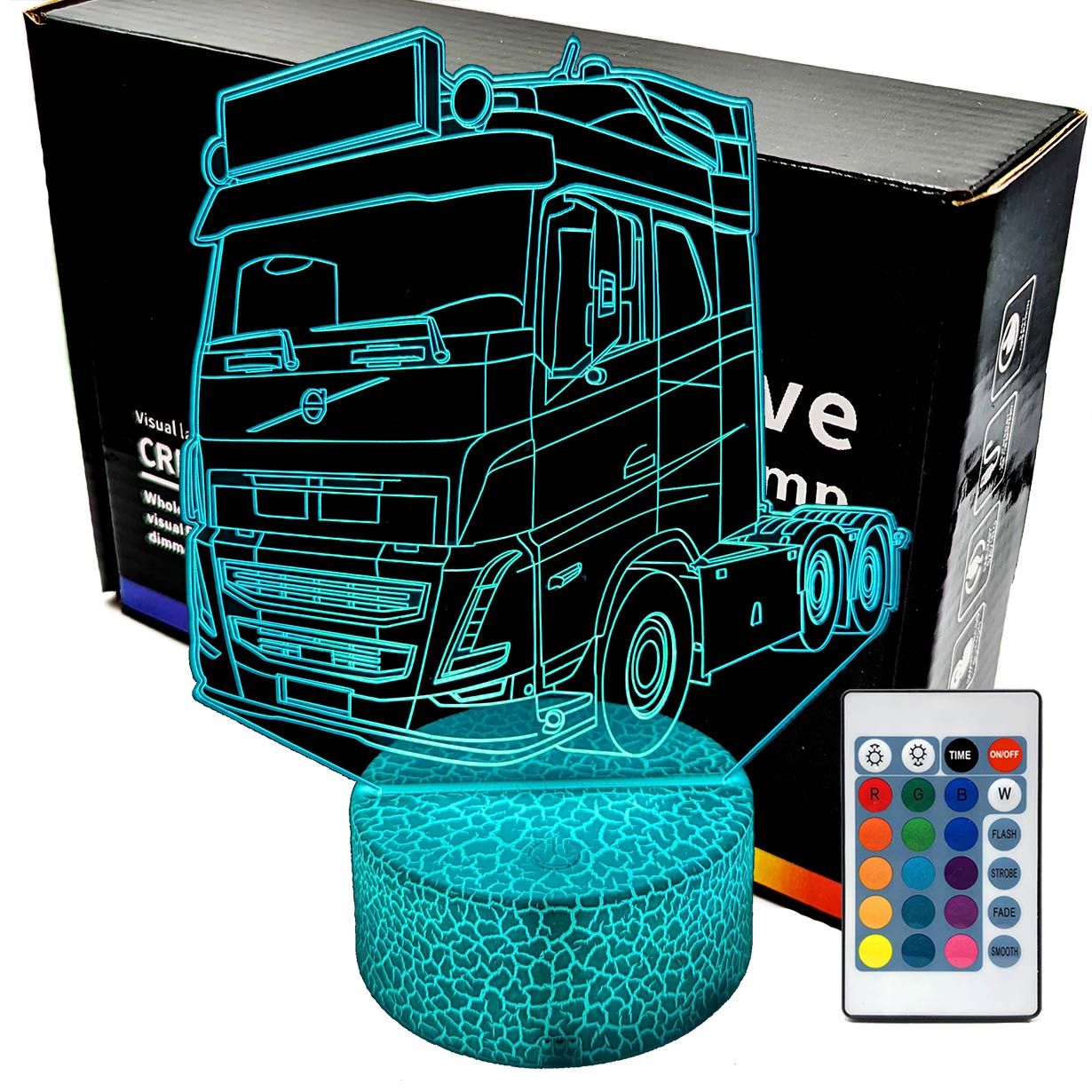  3d naktinė lemputė lempų daugiaspalvis