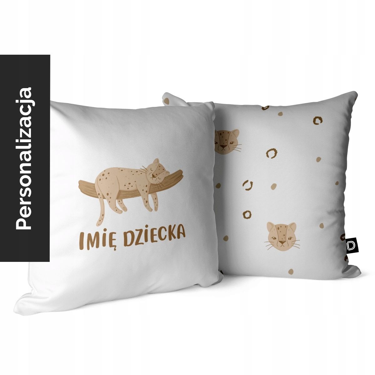  Polštář wild safari wzo d210 imie|liscie monstery