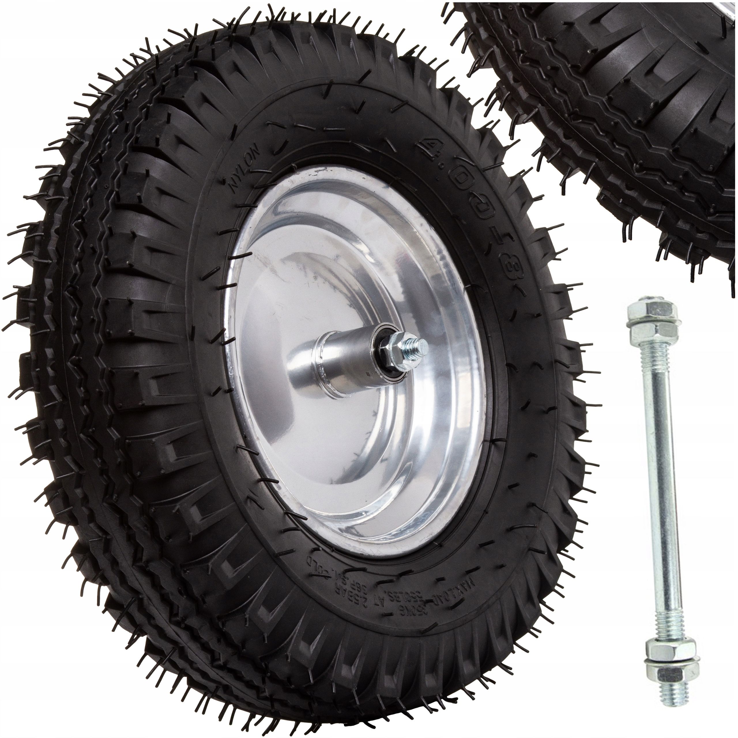  Kolo 2,5-4 2,5/4 cvik hvězda vozíky nafukovací odolný 215 mm ; 21,5 cm