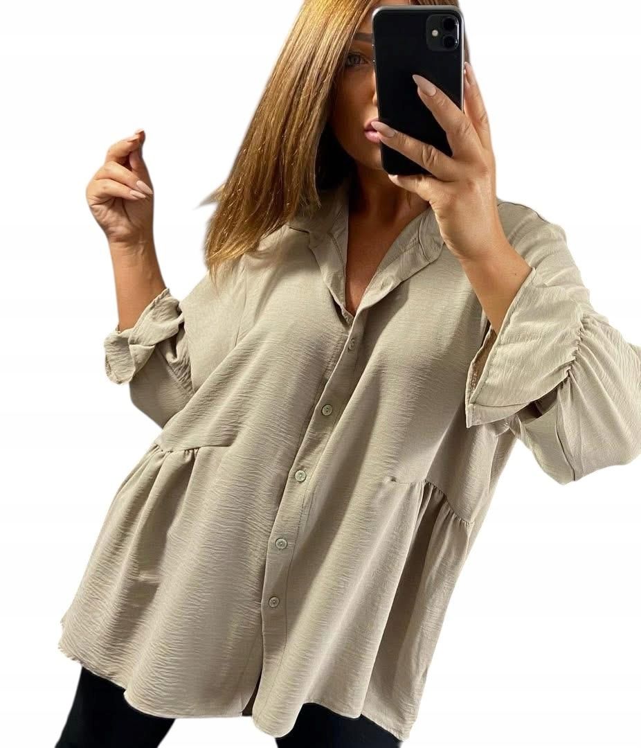  U208 asymmetrisches hemd oversize feminin mit knöpfen weinrot r. 50 (5xl)