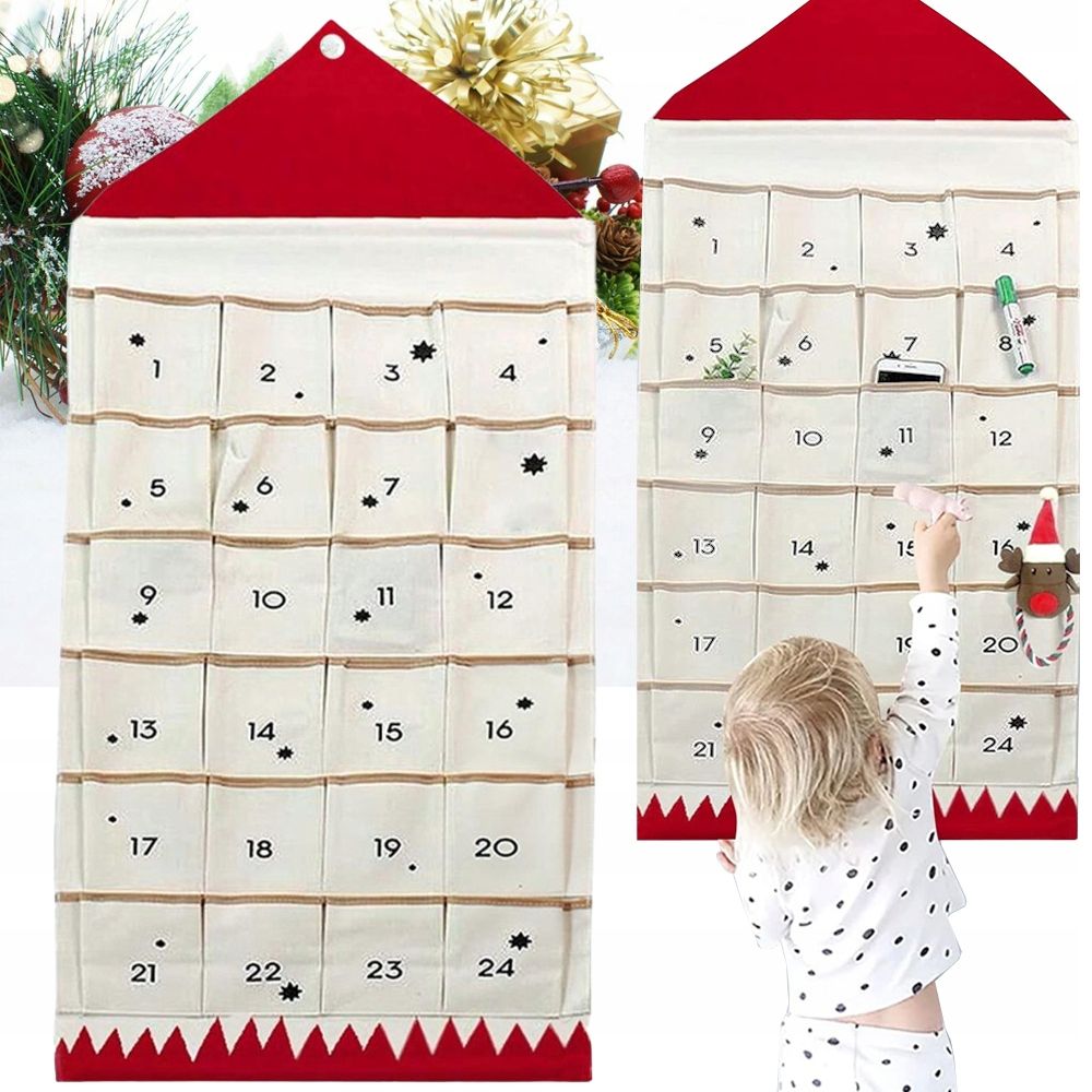  Advent calendar diy eco wallets printout christmas stickers gifts