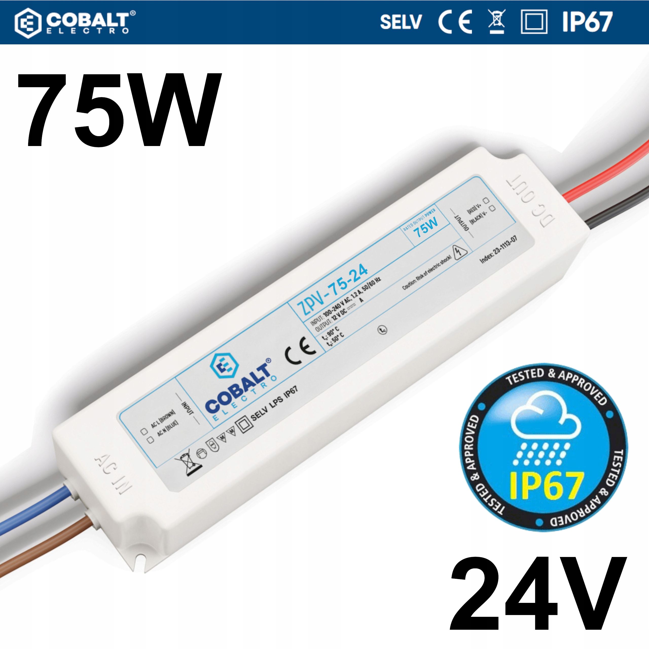  Modulárny napájací zdroj pre led pásy slim cctv 24v 120w