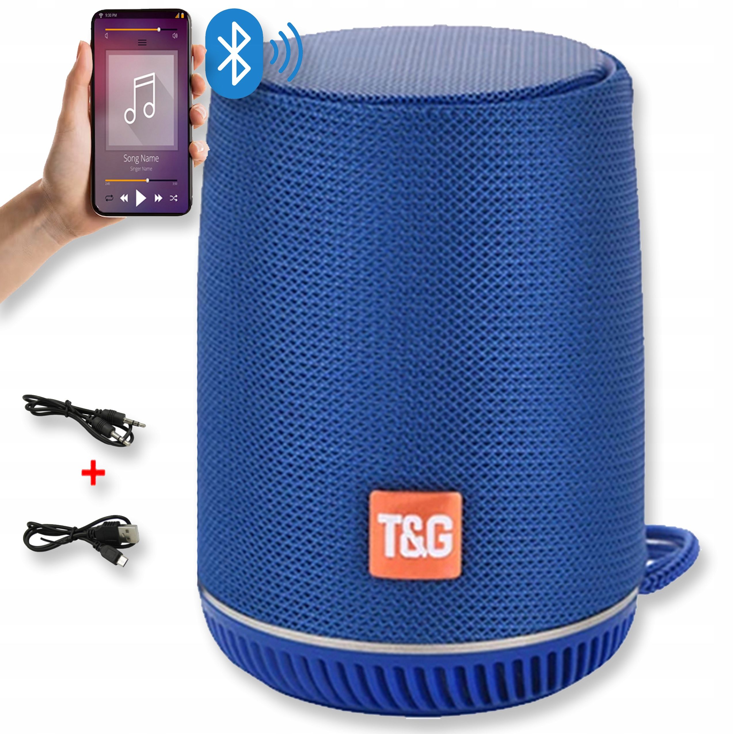  Speaker with bluetooth function portable wireless audio usb fm mobile radio aux sd