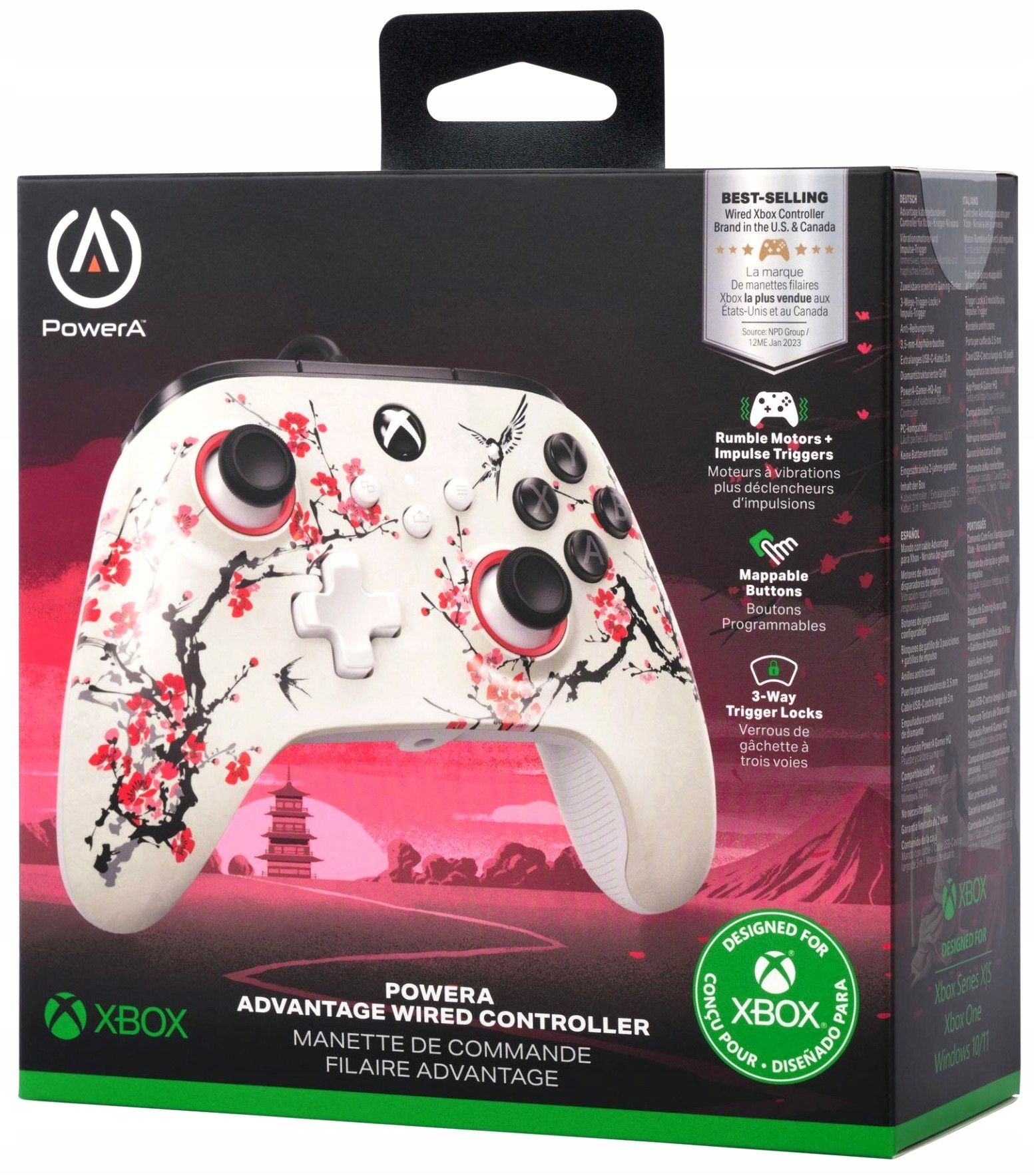  Powera help wired advantage cyber styles xbox series x xone win 10 11